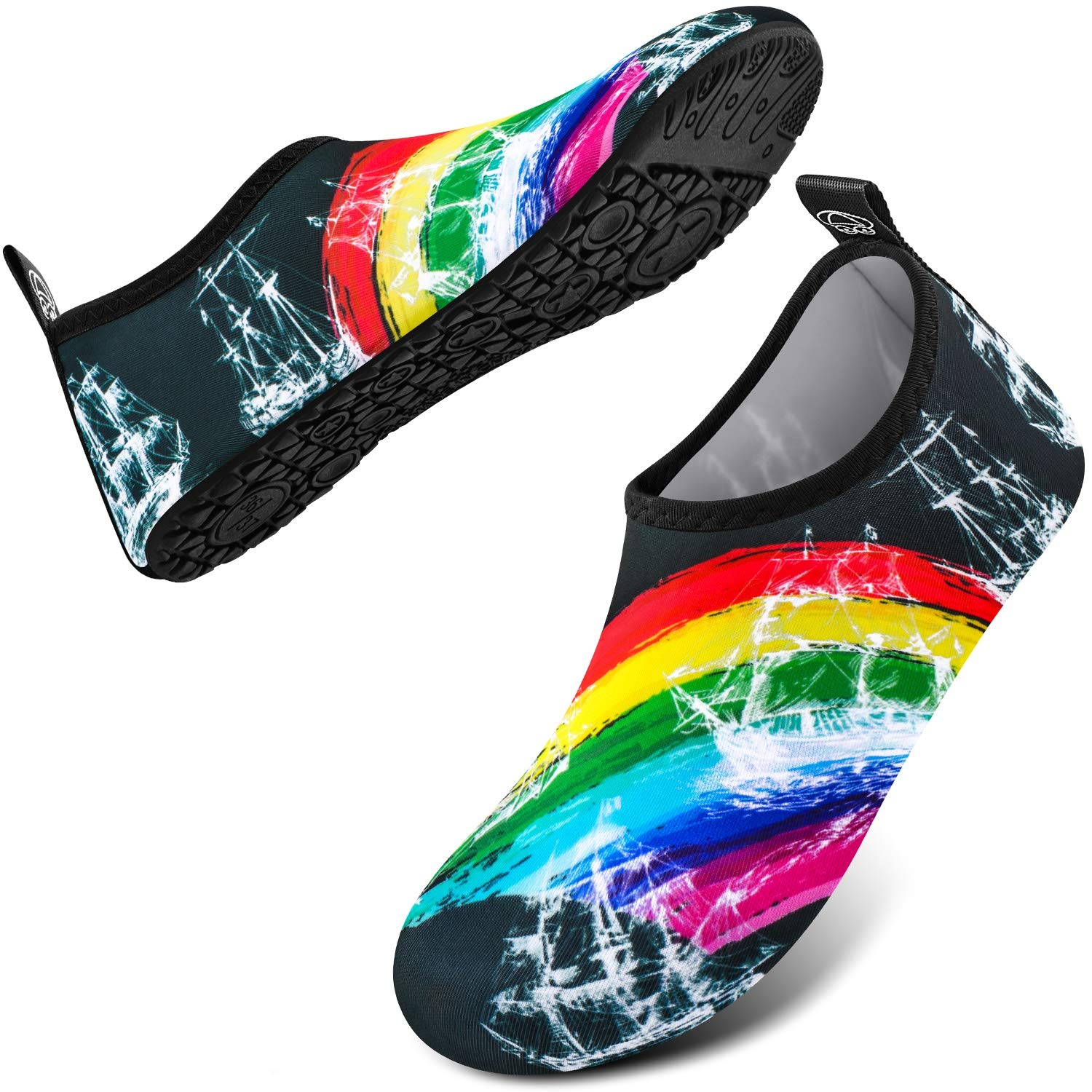 DigiHero Quick-Dry Water Shoes for Women & Men - Lightweight Aqua Socks for Swimming, Beach, Surfing, Yoga & Outdoor Activities | Perfect for Water Sports, Poolside & Summer Adventures