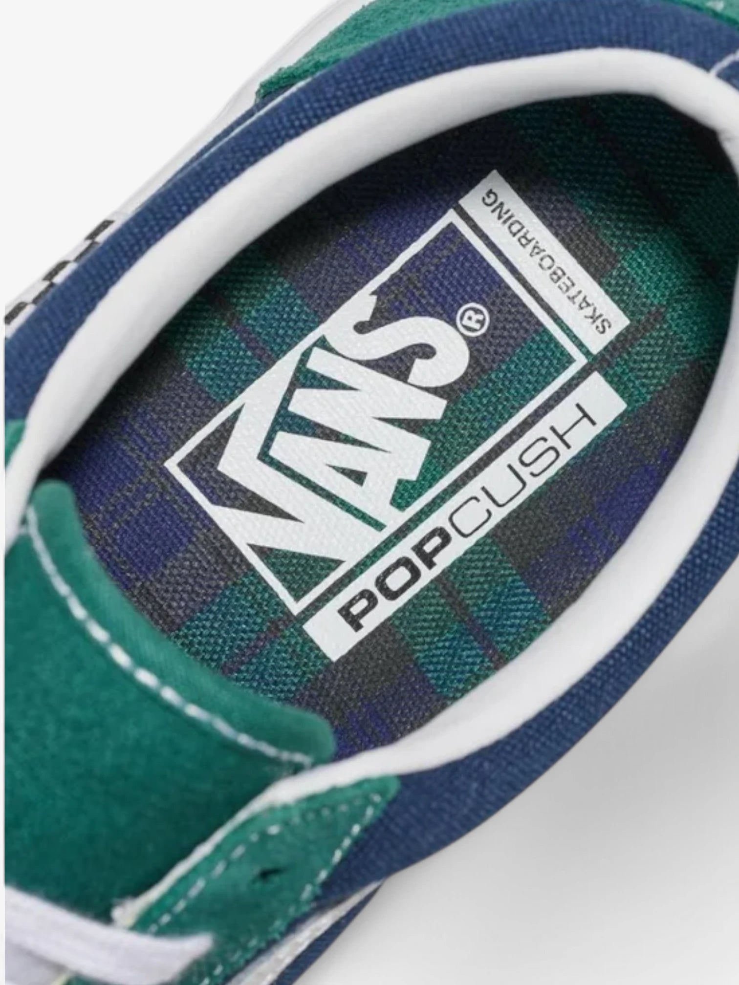 Vans Old Skool Skate Shoes for Men & Women - Classic Blue & Green Sneakers for Skateboarding, Casual Wear & Street Style Fashion