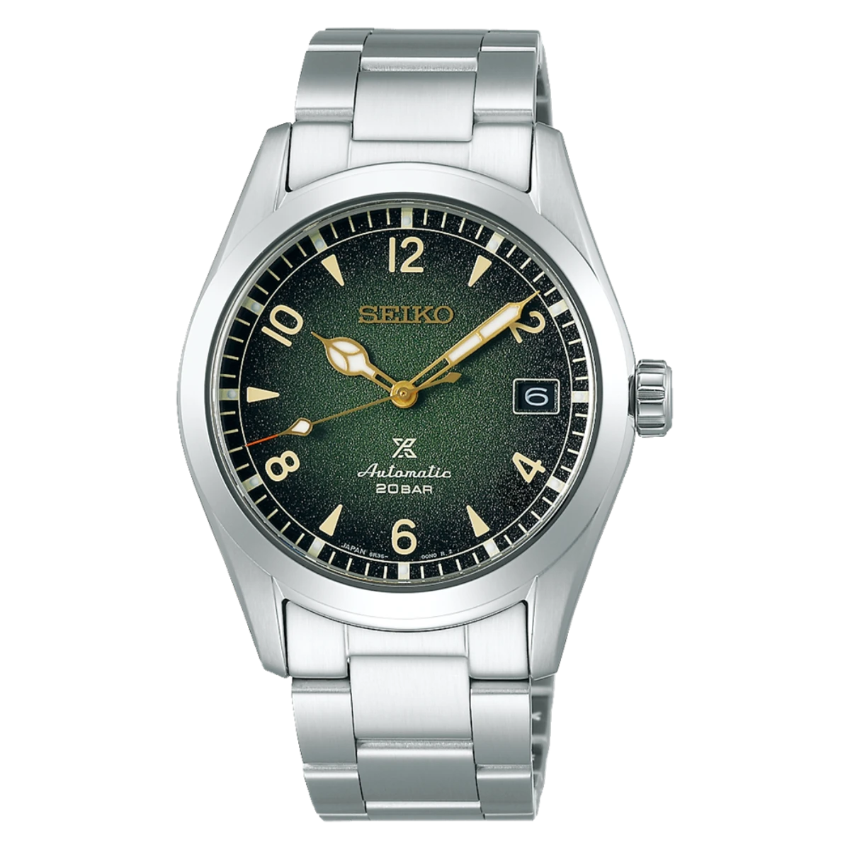 Seiko Prospex 46mm Green Automatic Diver Watch for Men - Waterproof Professional Dive Watch for Scuba, Swimming & Outdoor Adventures