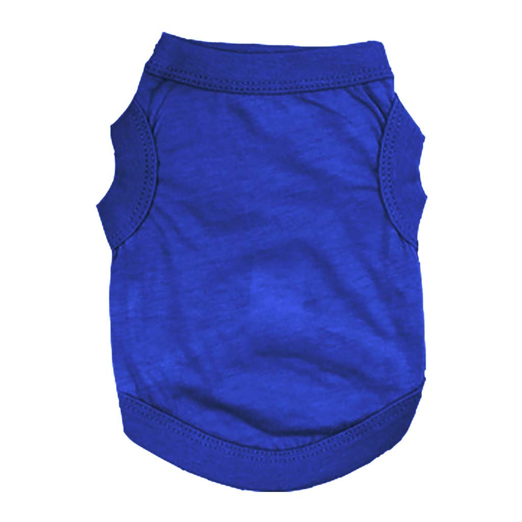 Soft Pet T-Shirt for Dogs & Cats - Breathable Puppy Apparel for Daily Walks