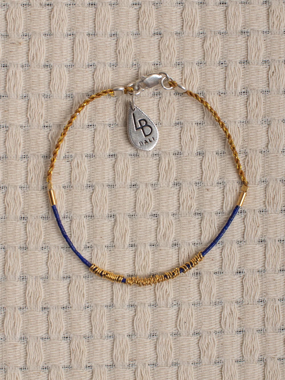 Lazuli Bracelet - Genuine Lapis Lazuli Beaded Bracelet for Women, Handmade Spiritual Jewelry, Healing Crystal for Meditation & Energy Balance | Perfect for Yoga, Gift Giving & Everyday Wear