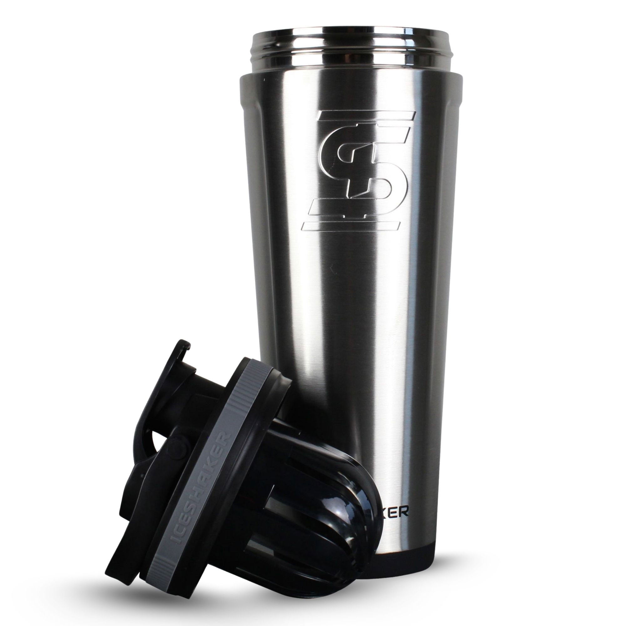 36oz Stainless Steel Ice Shaker Cup - Leakproof Protein Shaker Bottle for Gym, Workout & Post-Workout Recovery - BPA Free & Double Wall Insulated for Cold Drinks