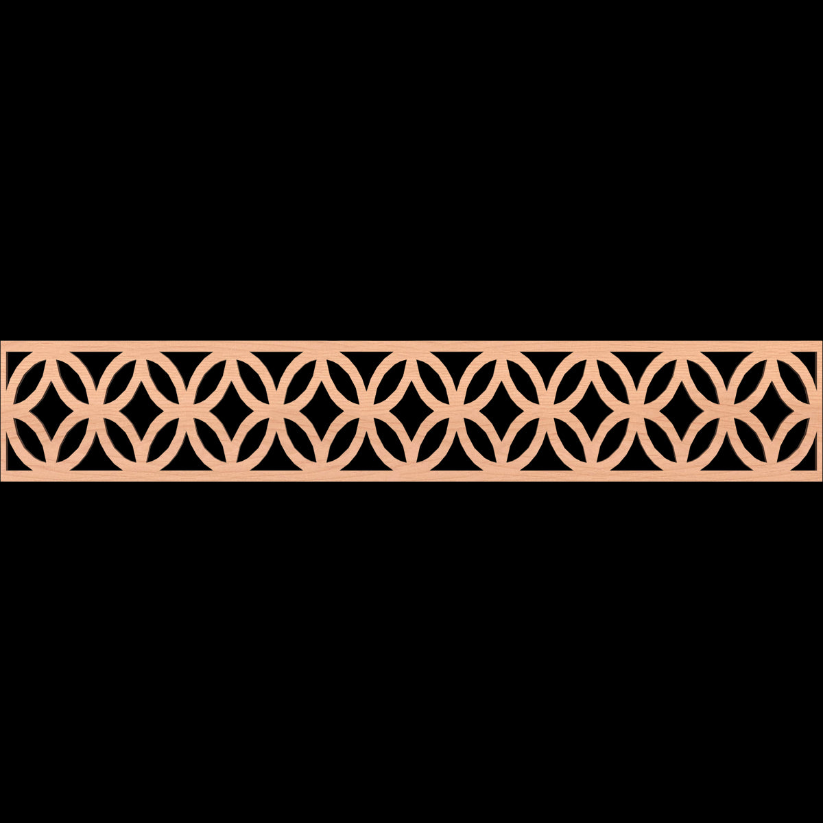 Crosby Fretwork Moulding - Decorative Wood Trim for Home & Furniture DIY Projects - Perfect for Cabinets, Doors, and Wall Accents