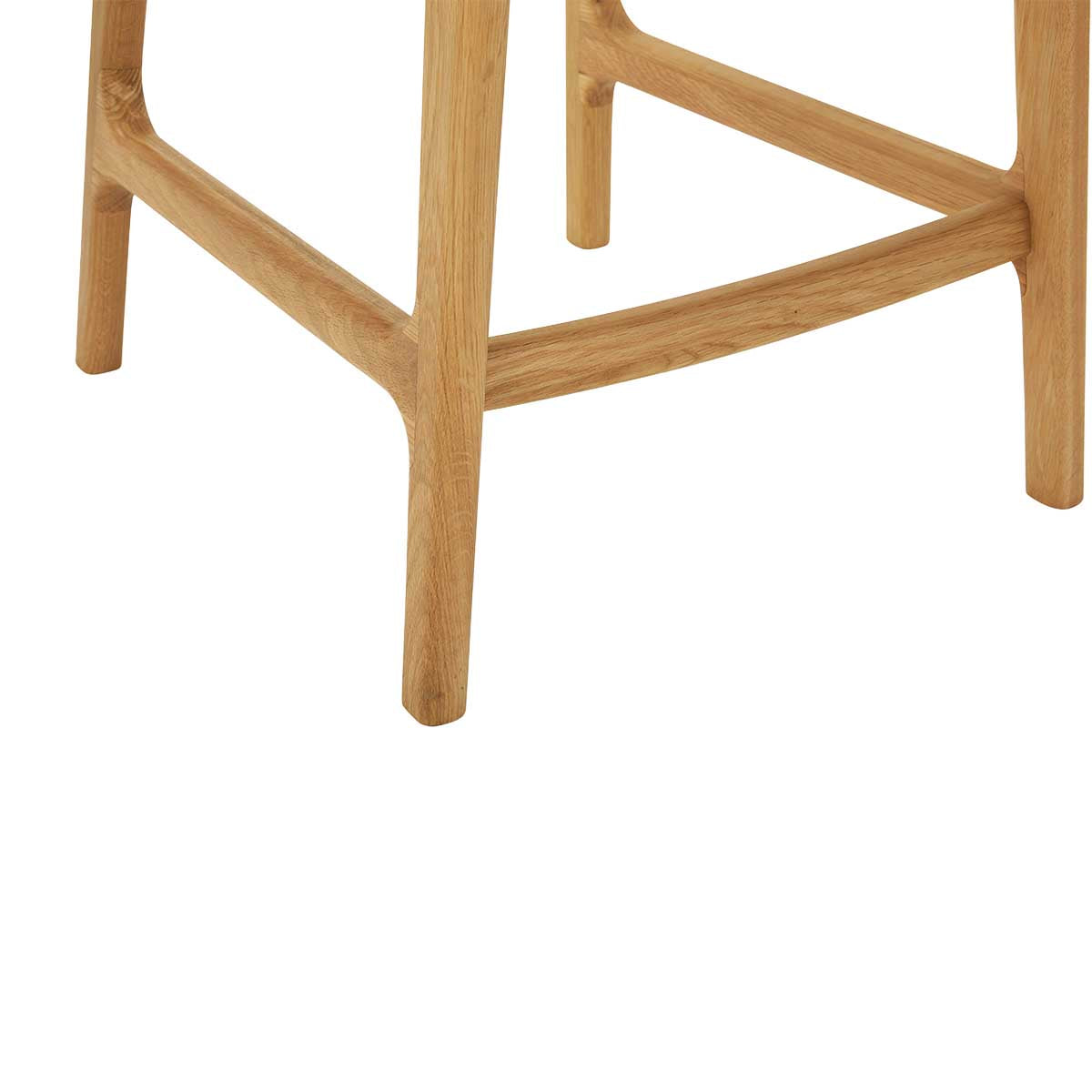 Premium Alaska Leather Bar Stool - Handcrafted Genuine Leather Counter Height Stool for Kitchen Island, Home Bar & Dining Room - Modern Rustic Decor with Adjustable Height & Comfortable Backrest