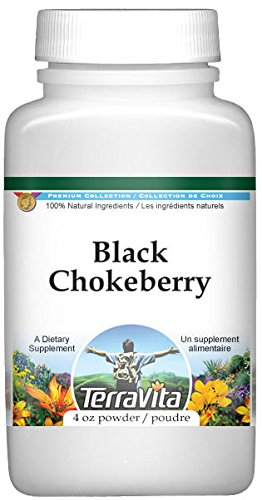 Organic Black Chokeberry Powder 4oz (2 Pack) - Antioxidant Superfood for Smoothies, Baking & Immune Support | USDA Certified | ZIN: 519736