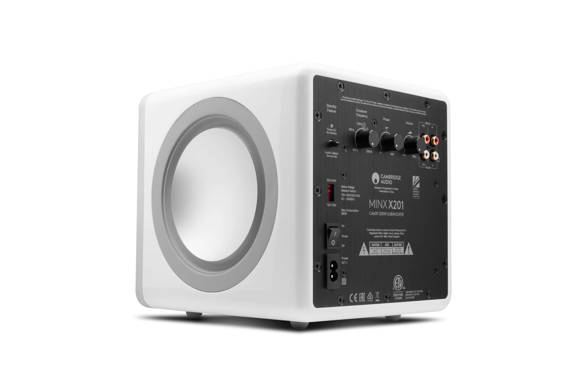 Cambridge Audio MINX S212 2.1 Channel Home Theater Speaker System with Subwoofer - Perfect for Home Office, Gaming & Movie Nights