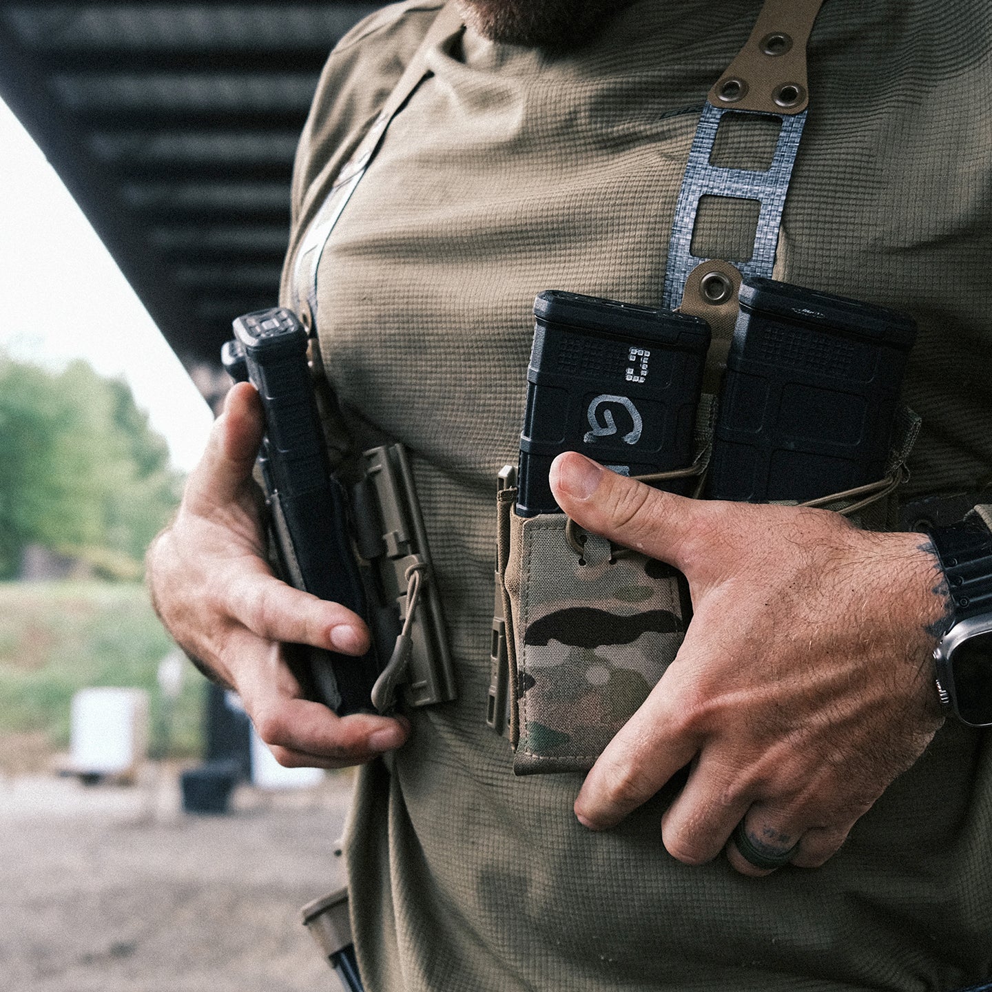 GBRS Group Modular Chest Rig Split Kit – Tactical Gear for Military & Outdoor Enthusiasts | Made in USA | Perfect for Airsoft, Hunting & Range Training