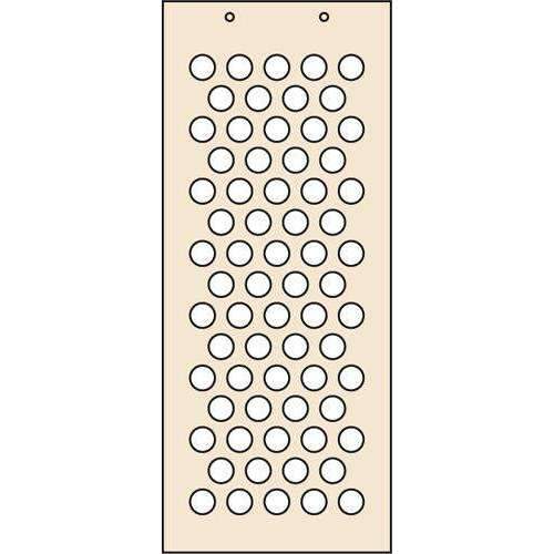 20mm Round Stencil for DIY Crafts, Scrapbooking, and Home Decor - Perfect for Painting, Stenciling, and Creative Projects