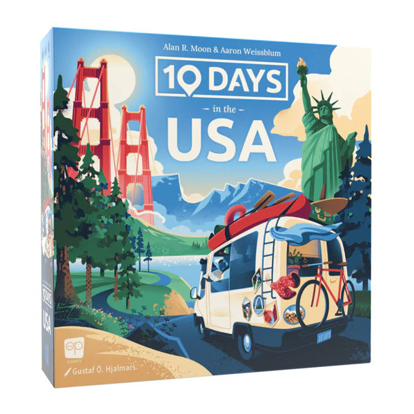 10 Days in the USA: Travel Guide & Itinerary Planner for Exploring American Cities | Perfect for Road Trips, Family Vacations & Adventure Travel