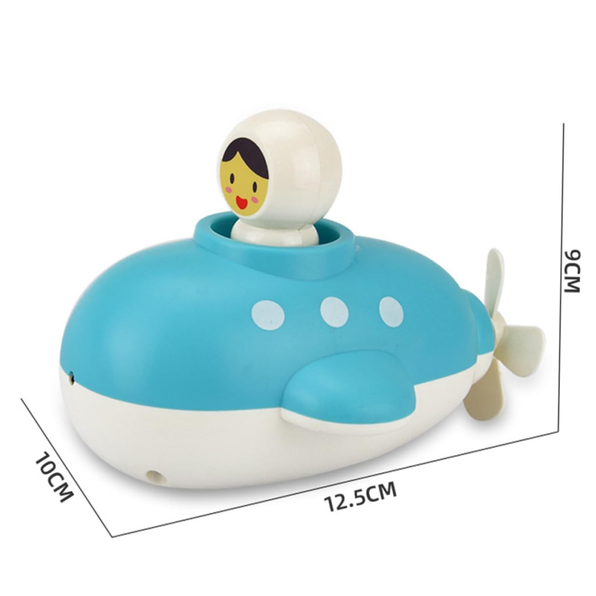 Rotating Water Spray Submarine Bath Toy - Colorful & Fun Bath Time Toys for Kids | Perfect for Bathtub Play & Sensory Development
