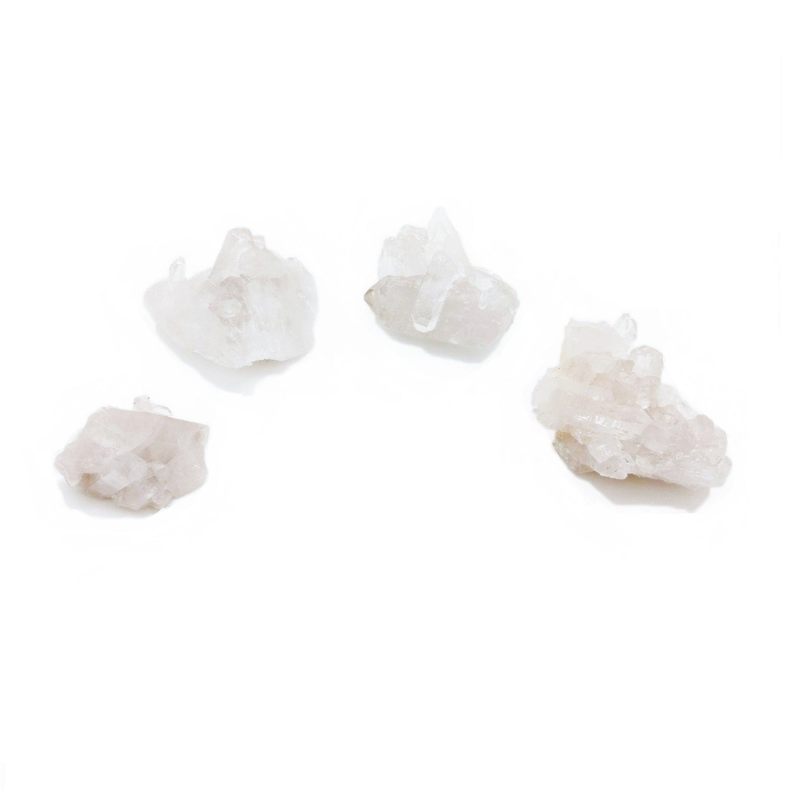 Natural Clear Quartz Crystal Cluster - Healing Stones for Meditation, Reiki, and Energy Work - Perfect for Home Decor, Spiritual Gifts, and Yoga Spaces