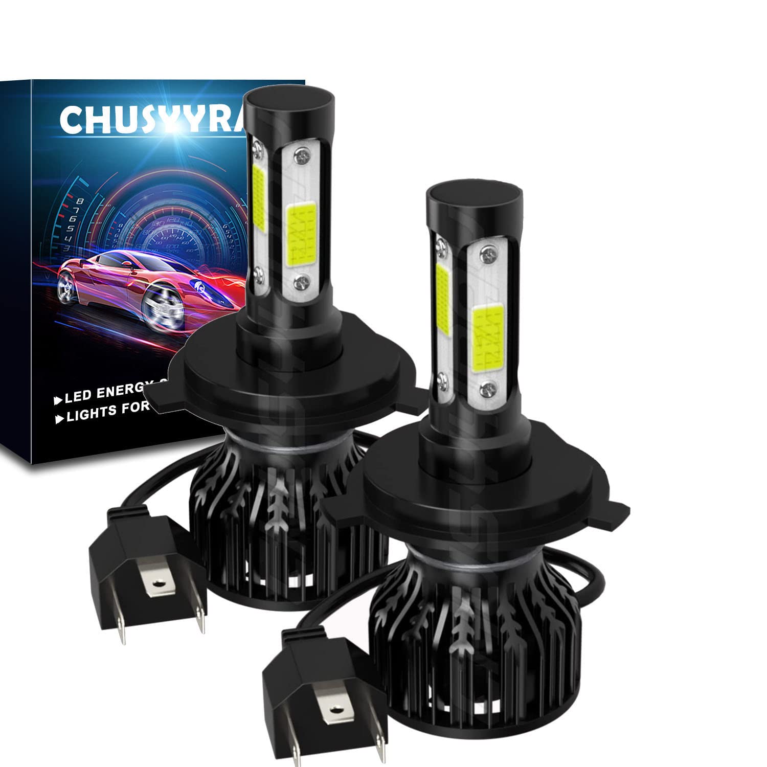 Kubota Tractor LED Headlight - High/Low Beam for L3560 L4060 L4760 - Bright White Light for Night Farming