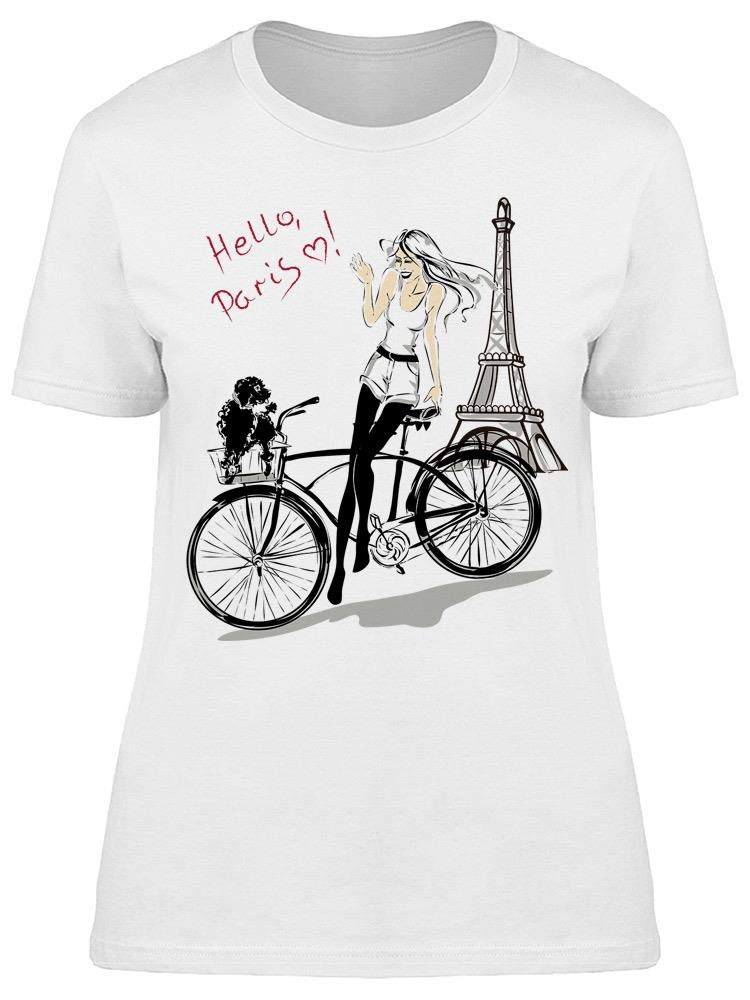 Vintage Paris Print T-Shirt for Women - Retro Style Fashion Tee - Perfect for Casual Wear, Travel & Street Style