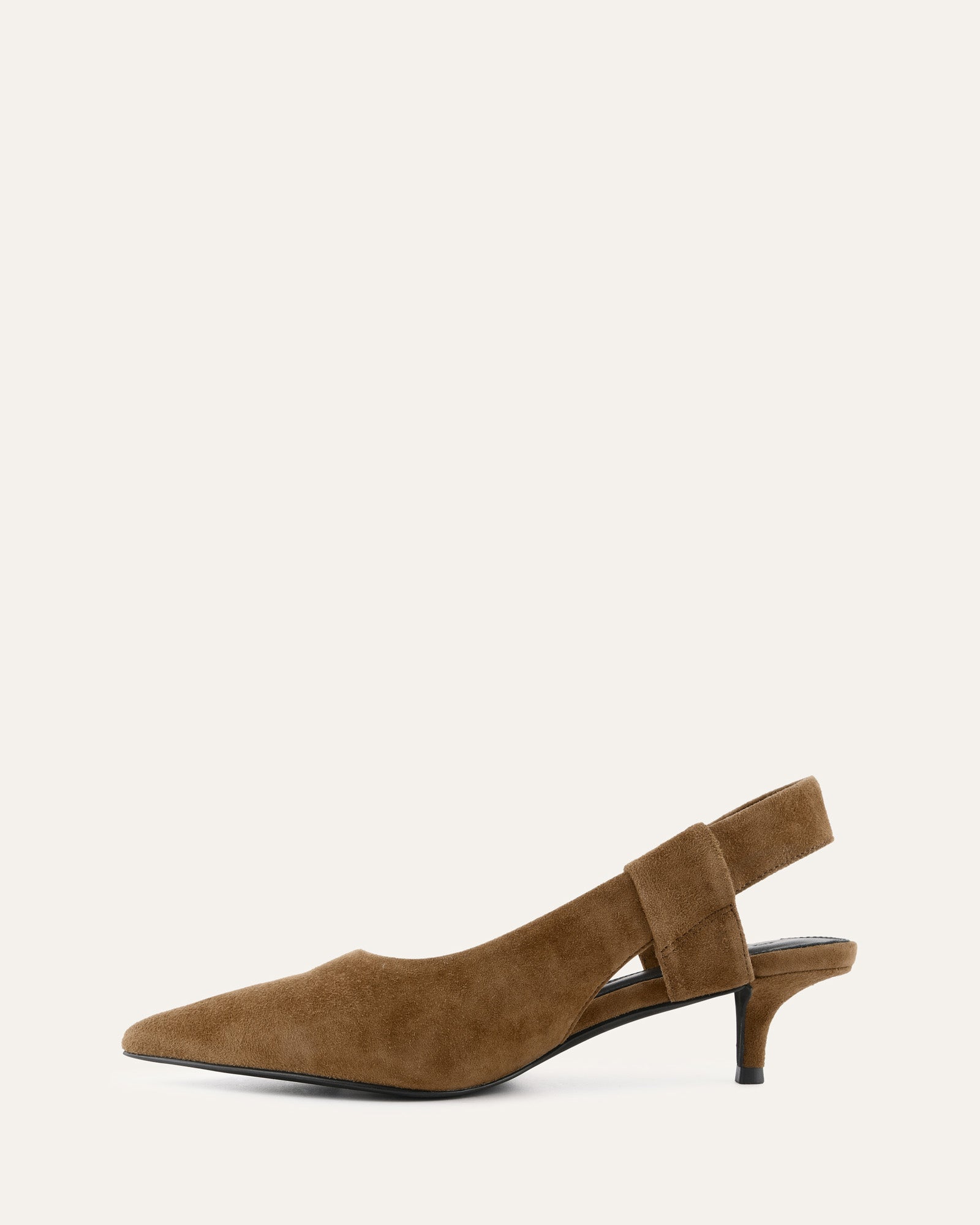 Rosa Low Heel Sandals for Women - Comfortable Biscuit Suede Shoes | Perfect for Casual Outings, Office Wear & Summer Weddings