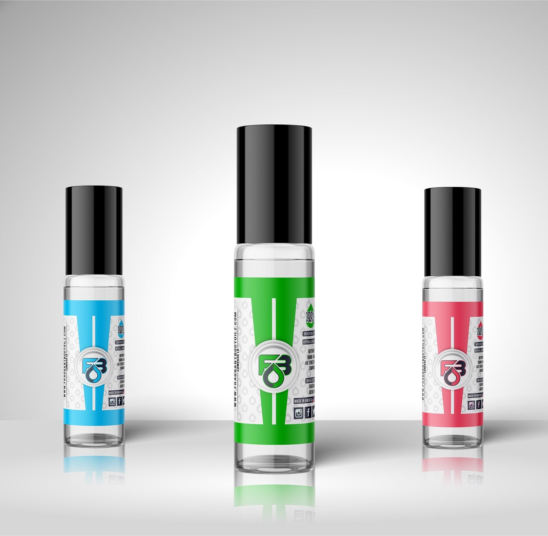 Premium Men's Body & Perfume Oil - 100% Pure Fragrance Oil, Alcohol-Free, Undiluted & Uncut - Long-Lasting Cologne for Daily Wear, Gym & Special Occasions