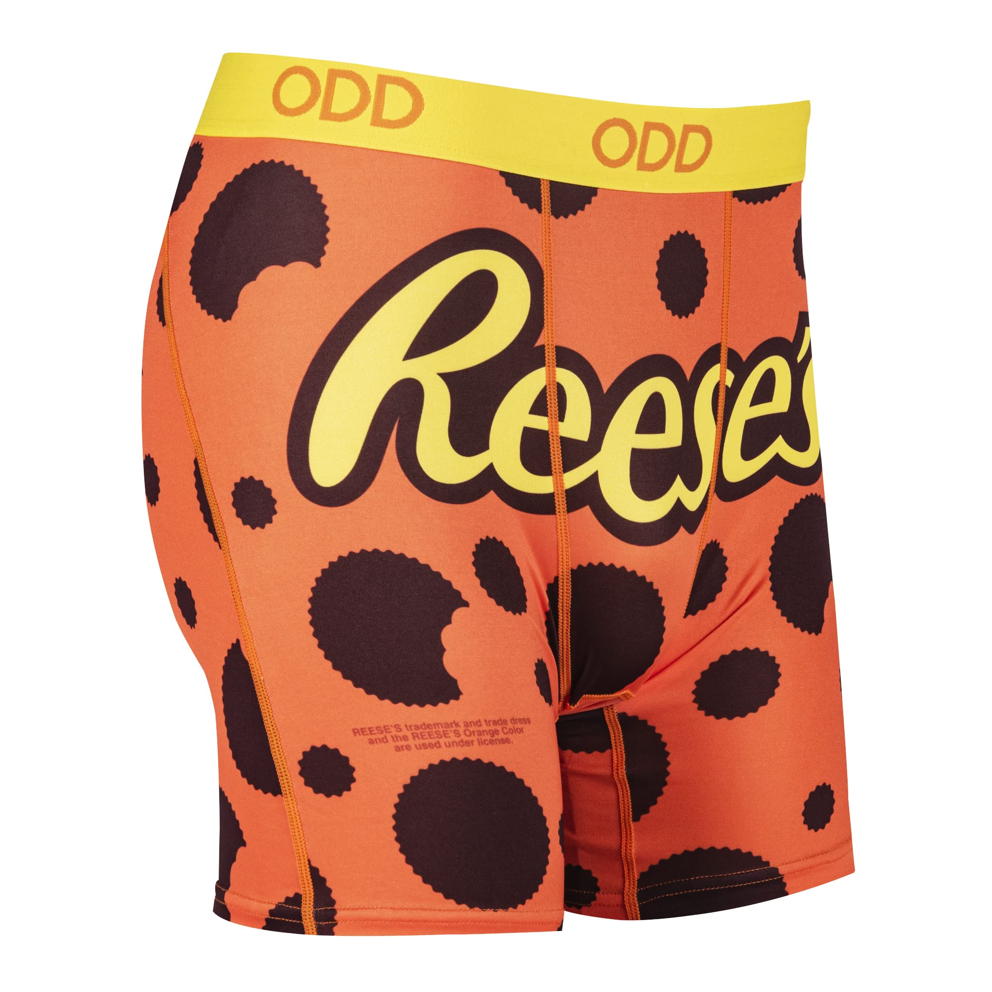 Fun & Comfortable Reese's & Twizzler Print Boxer Briefs for Men - Novelty Underwear with Candy Designs - Perfect for Gifts, Costumes & Everyday Wear