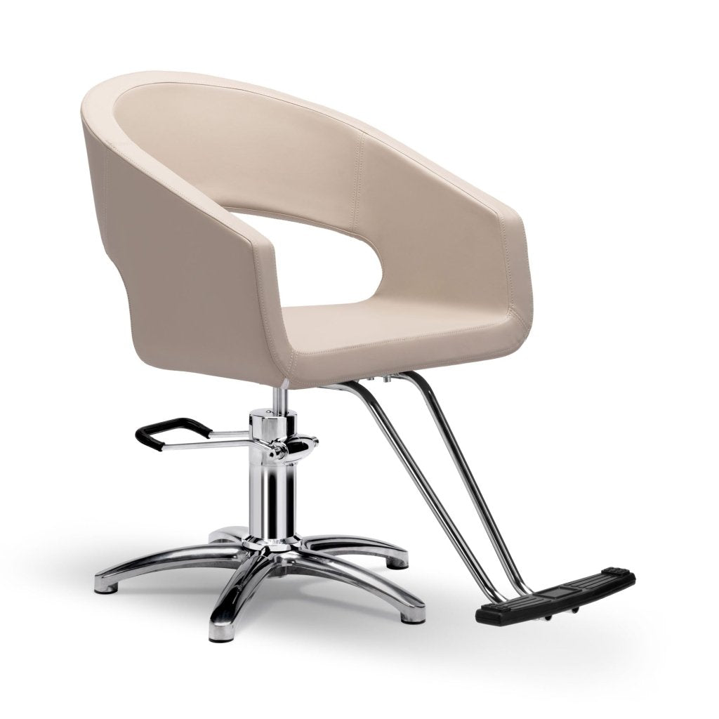 Lanvain Relax Styling Chair 968 - Adjustable Salon Hairdressing Chair with Footrest | Perfect for Home Salon, Barber Shop & Beauty Parlor