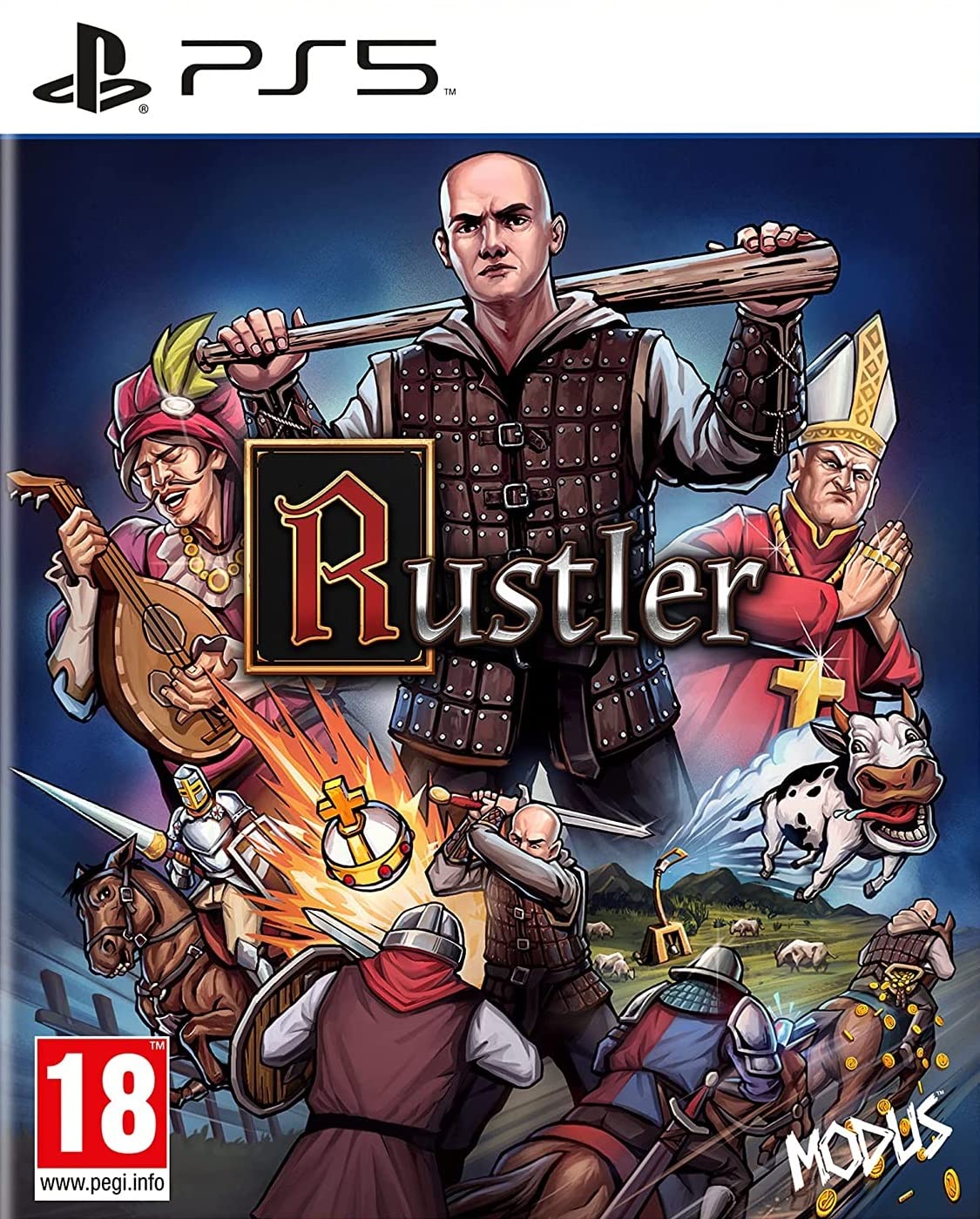 Rustler - Open World Medieval Crime Game for PlayStation 5 | Action-Adventure Game with Sandbox Gameplay - Perfect for Fans of GTA-Style Games in Historical Settings