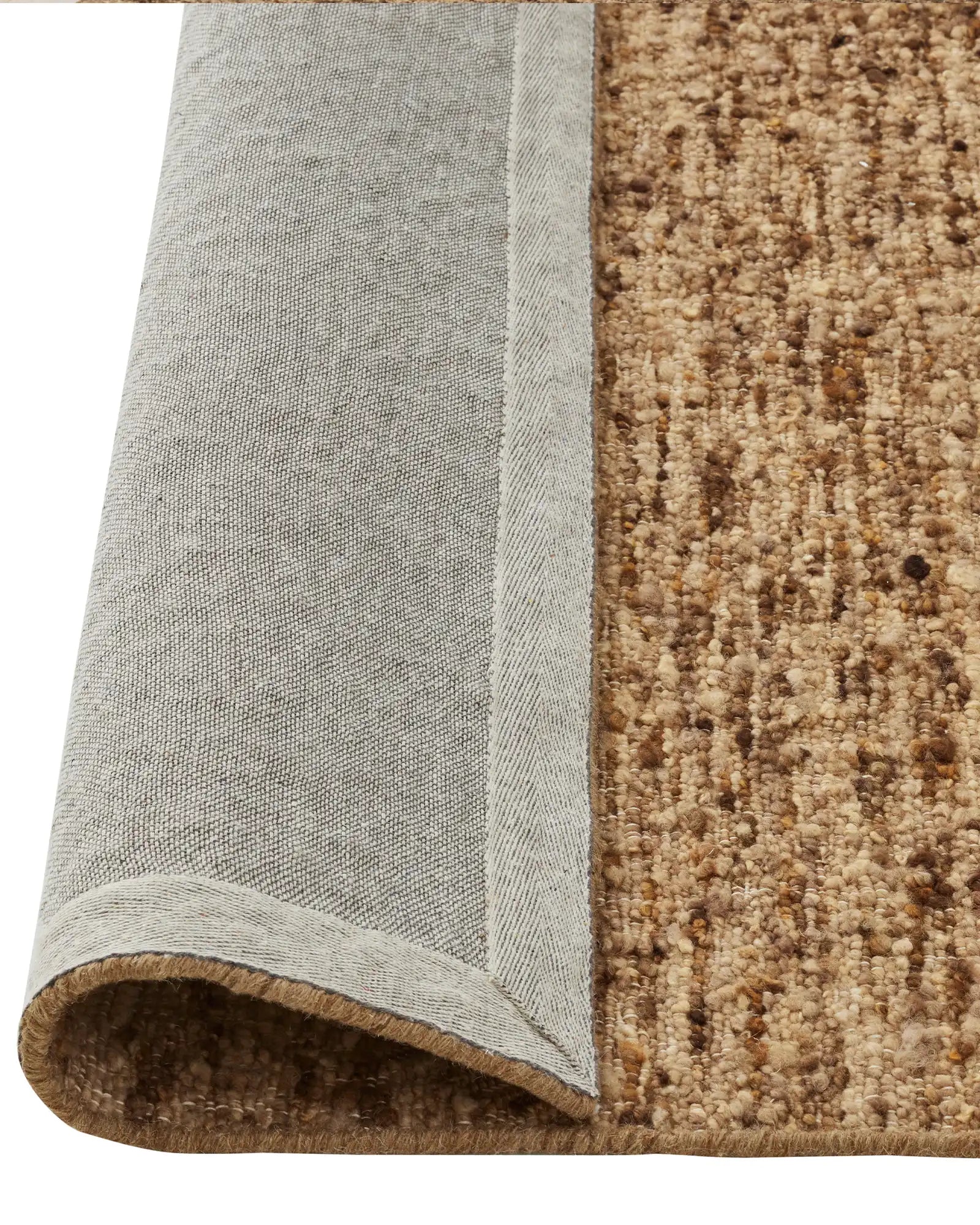 Handmade Natural Jute Henley Rug - Eco-Friendly & Durable Floor Mat for Living Room, Bedroom, or Nursery Decor