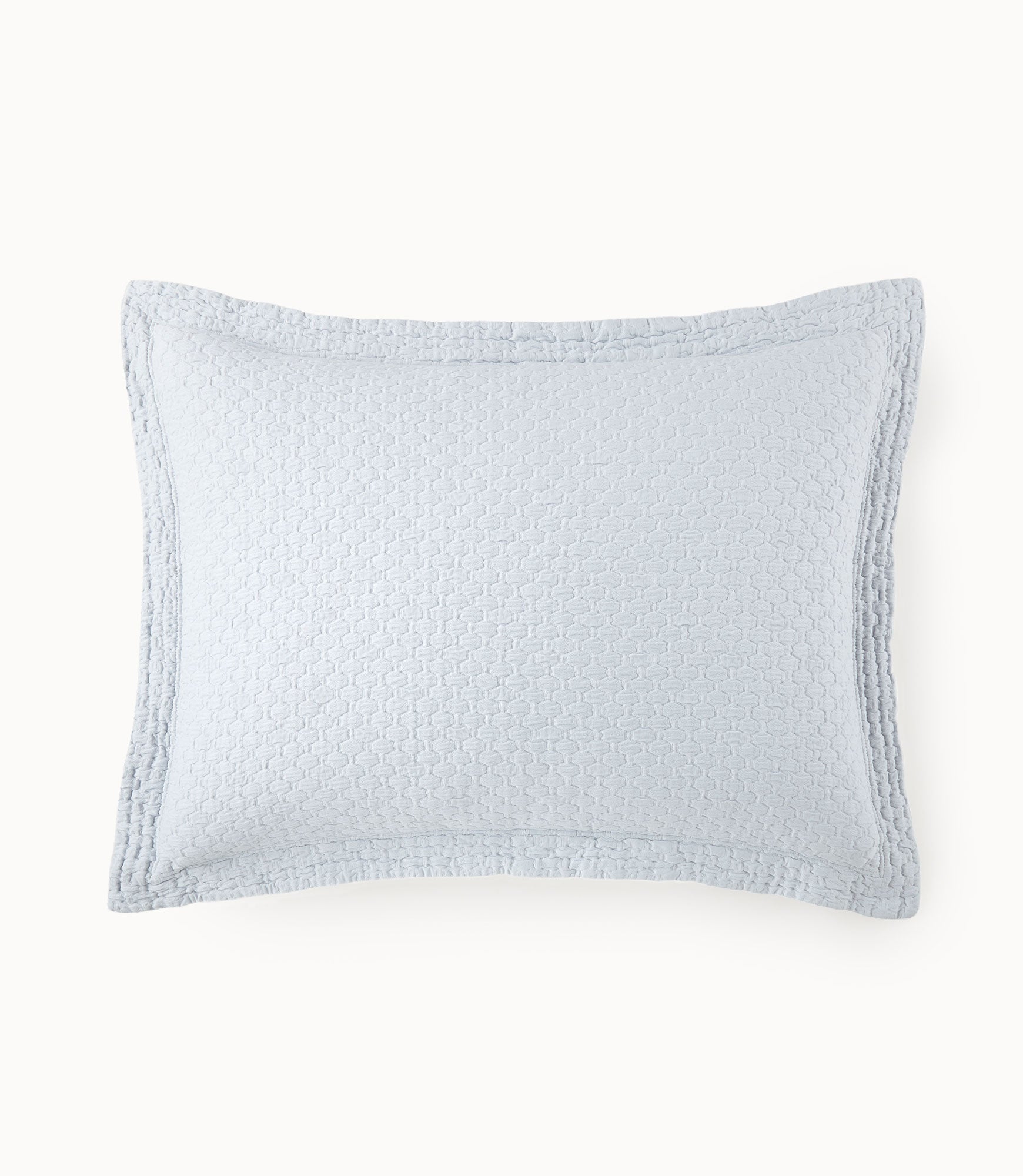 Juliet Matelassé Sham - Luxury Quilted Pillow Cover for Bedroom Decor, Home Styling & Elegant Interior Design