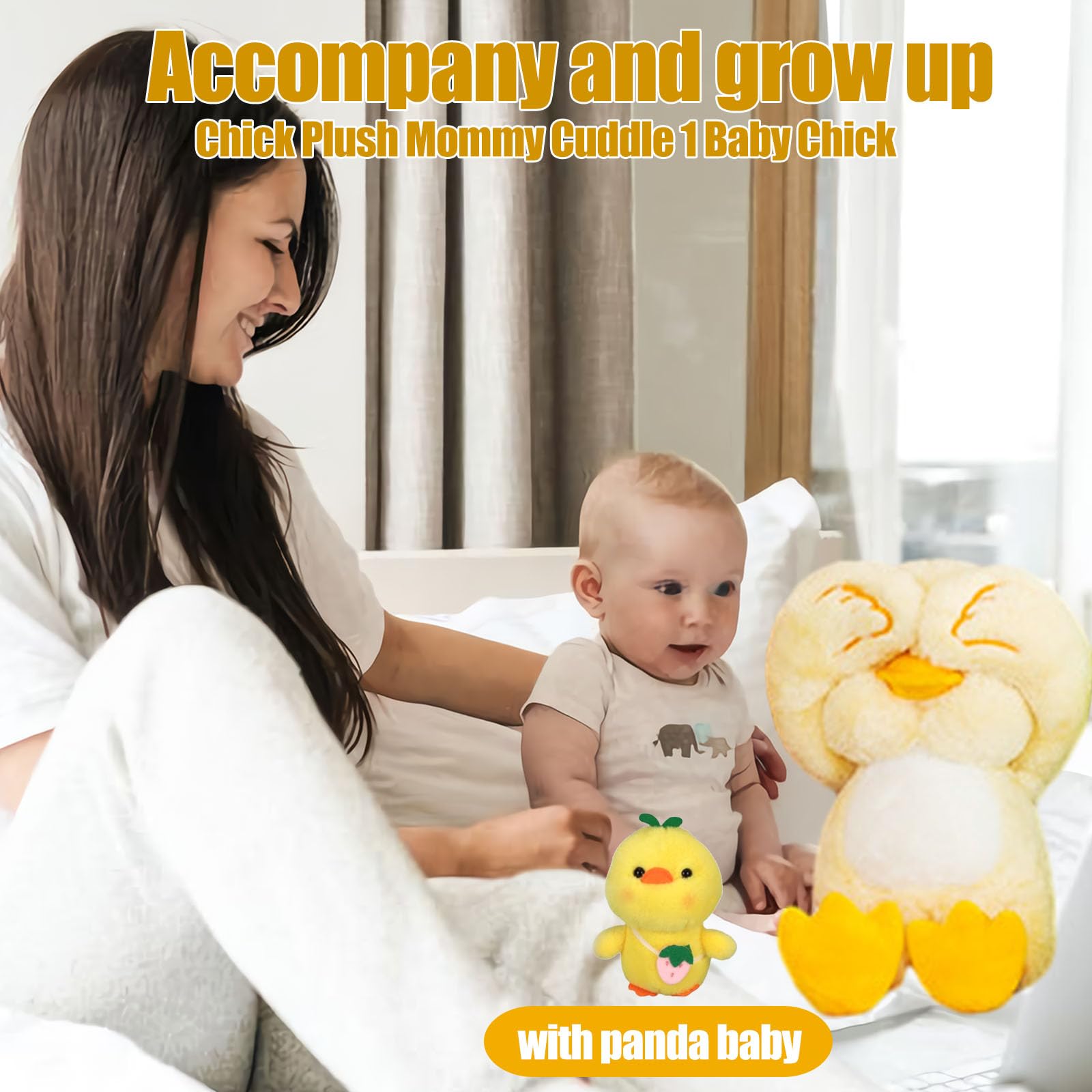 Cute Baby Chick Plush Toy - 13.7