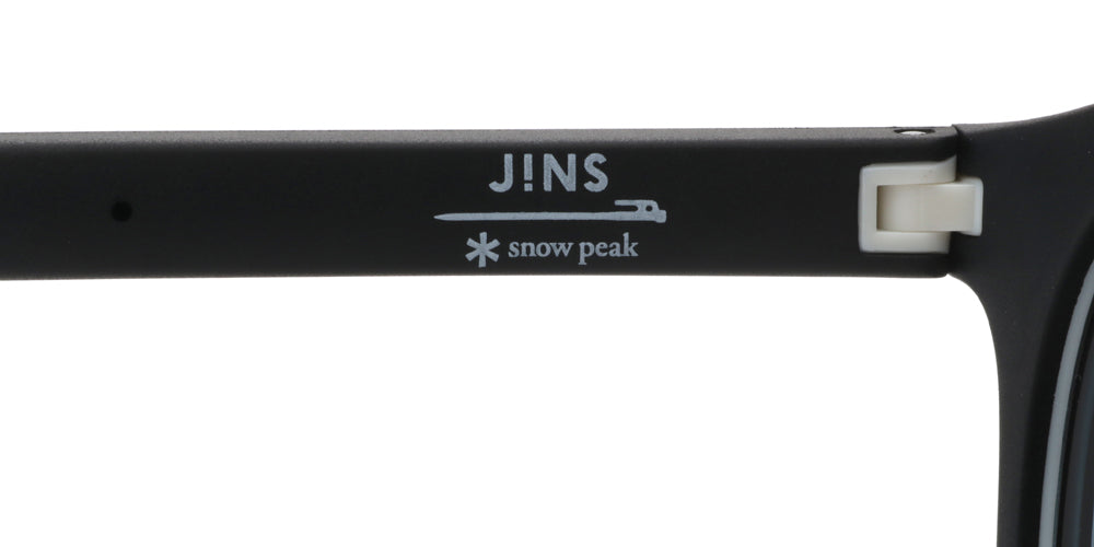 JINS x Snow Peak Rubber Sunglasses 015 - Lightweight Polarized Outdoor Sunglasses for Hiking, Fishing & Beach Activities