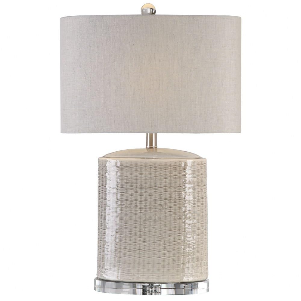 Uttermost Modica 1-Light Table Lamp - Modern Accent Lighting for Living Room, Bedroom & Office Decor