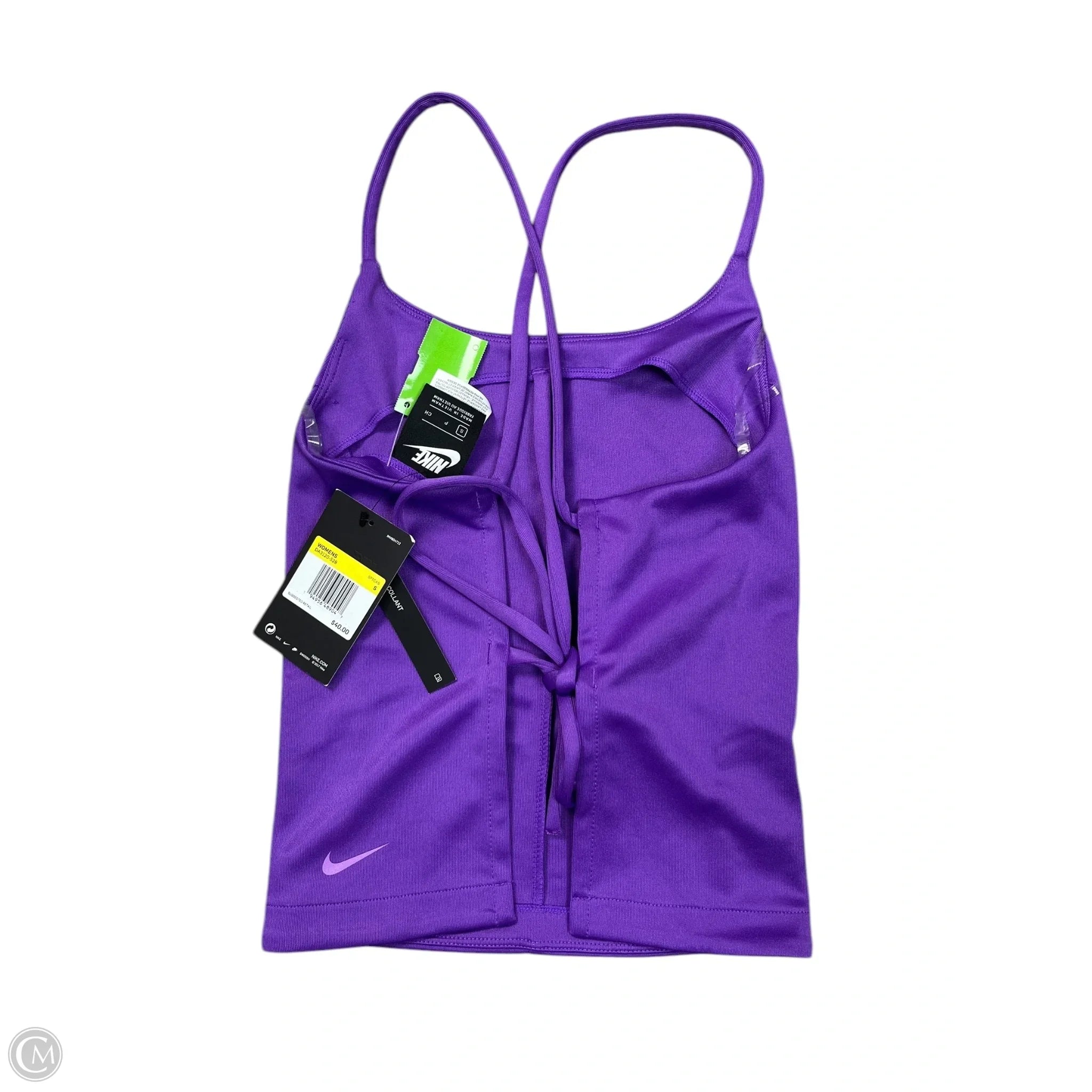 Nike Purple Athletic Bra - Size S | High Support Sports Bra for Running, Yoga & Gym Workouts