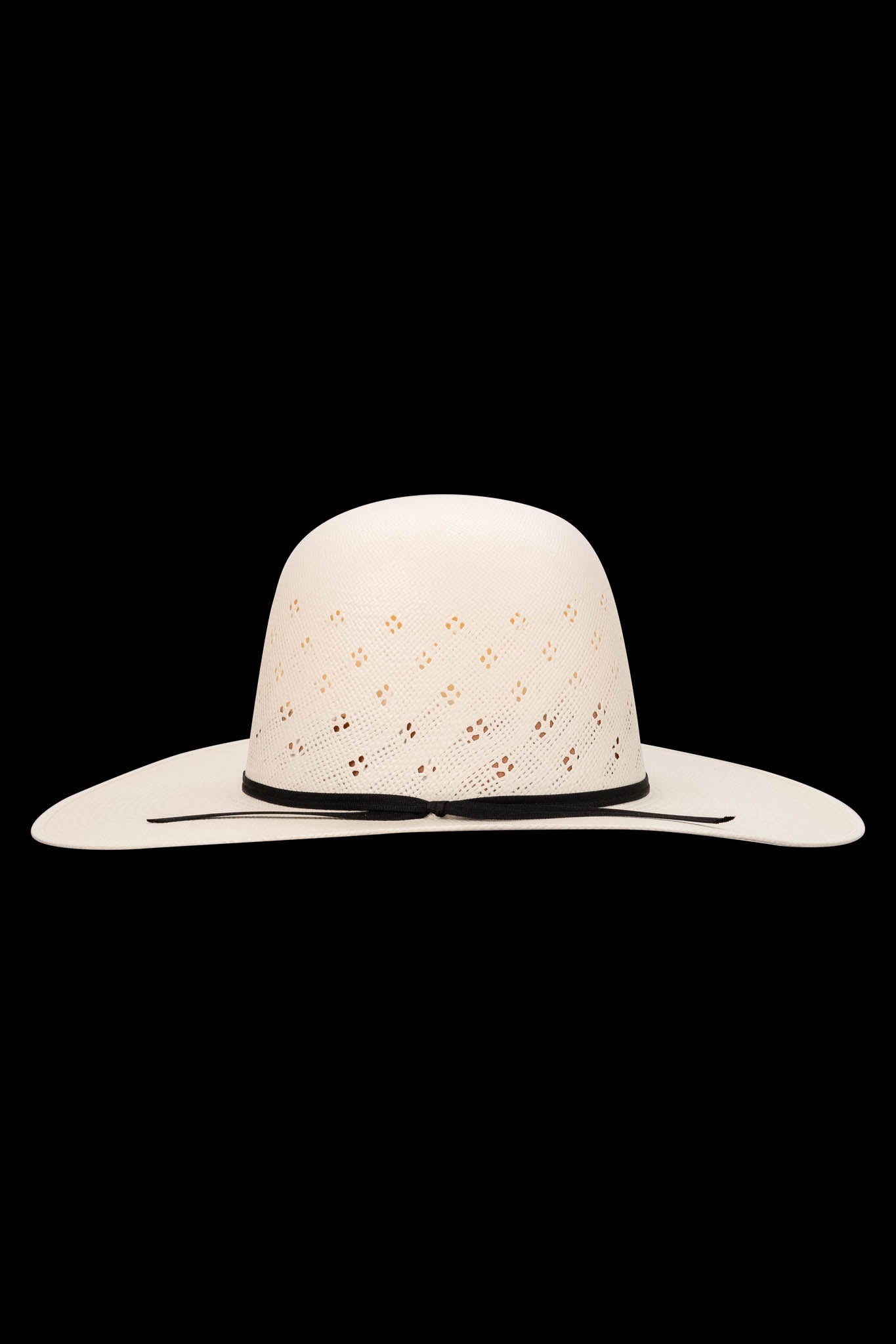 Rock'em 30X Nevada Open Crown Straw Cowboy Hat for Men - Western Style Sun Protection for Outdoor, Rodeo & Ranch Activities