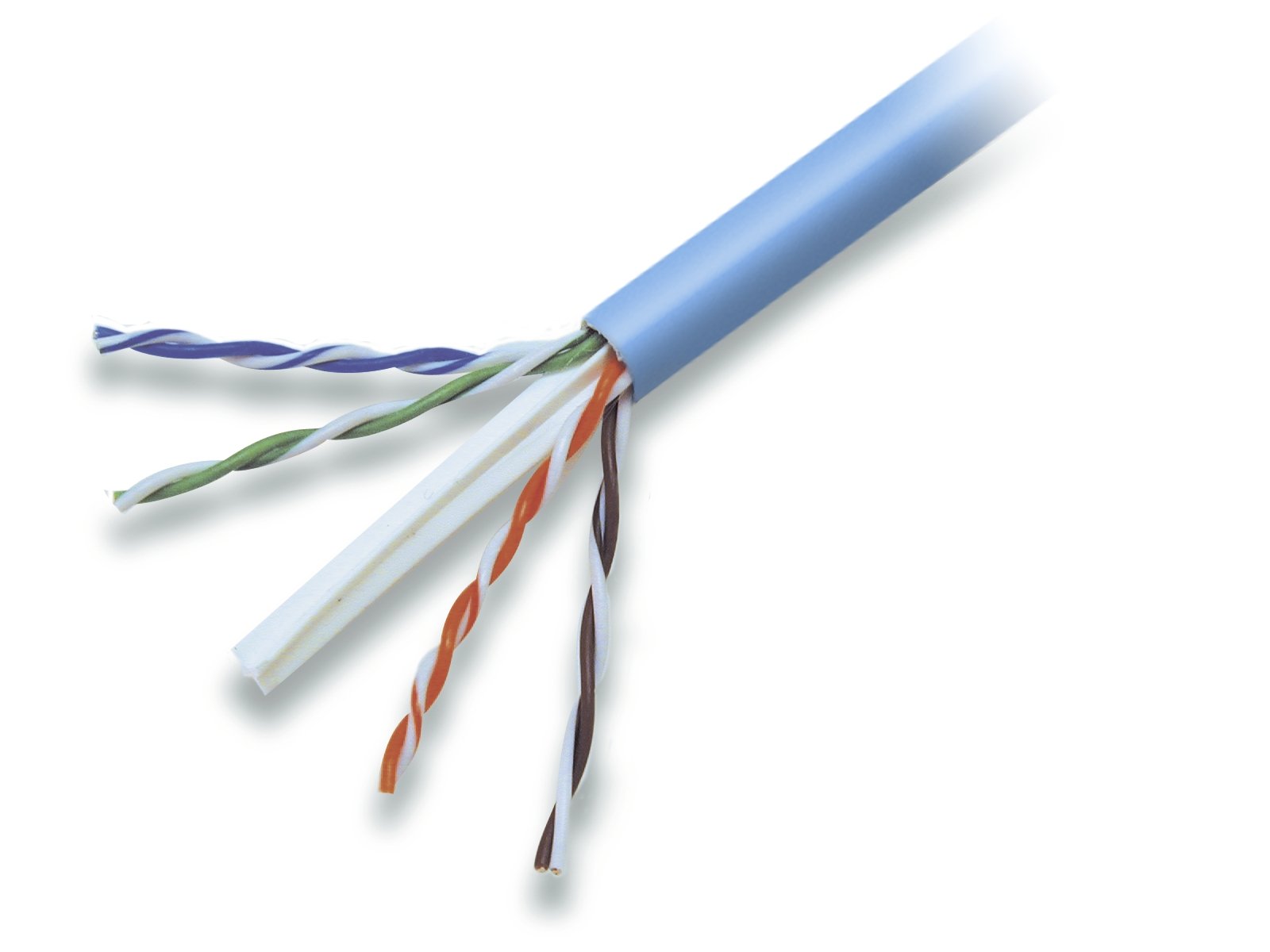 Belkin CAT6 1000-Foot Solid Bulk Ethernet Cable (Blue) - High-Speed Network Cable for Office, Home & Data Center Installations