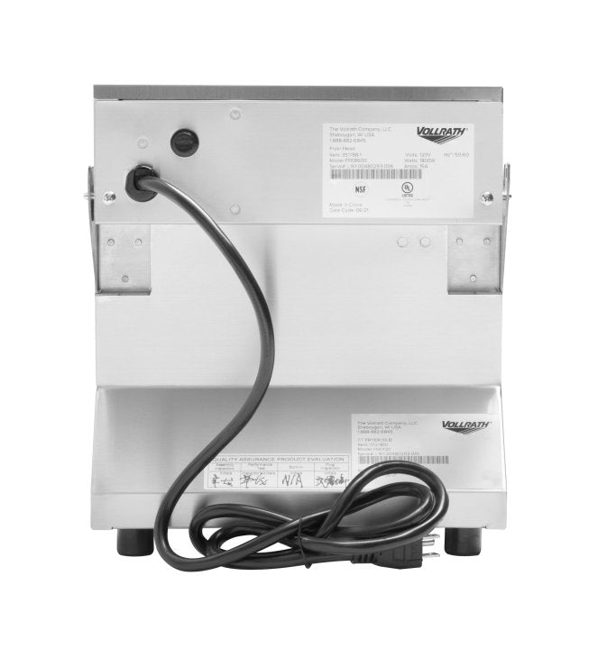 Vollrath Cayenne 10 lb Commercial Electric Countertop Deep Fryer 120V - Perfect for Restaurants, Food Trucks & Catering Businesses