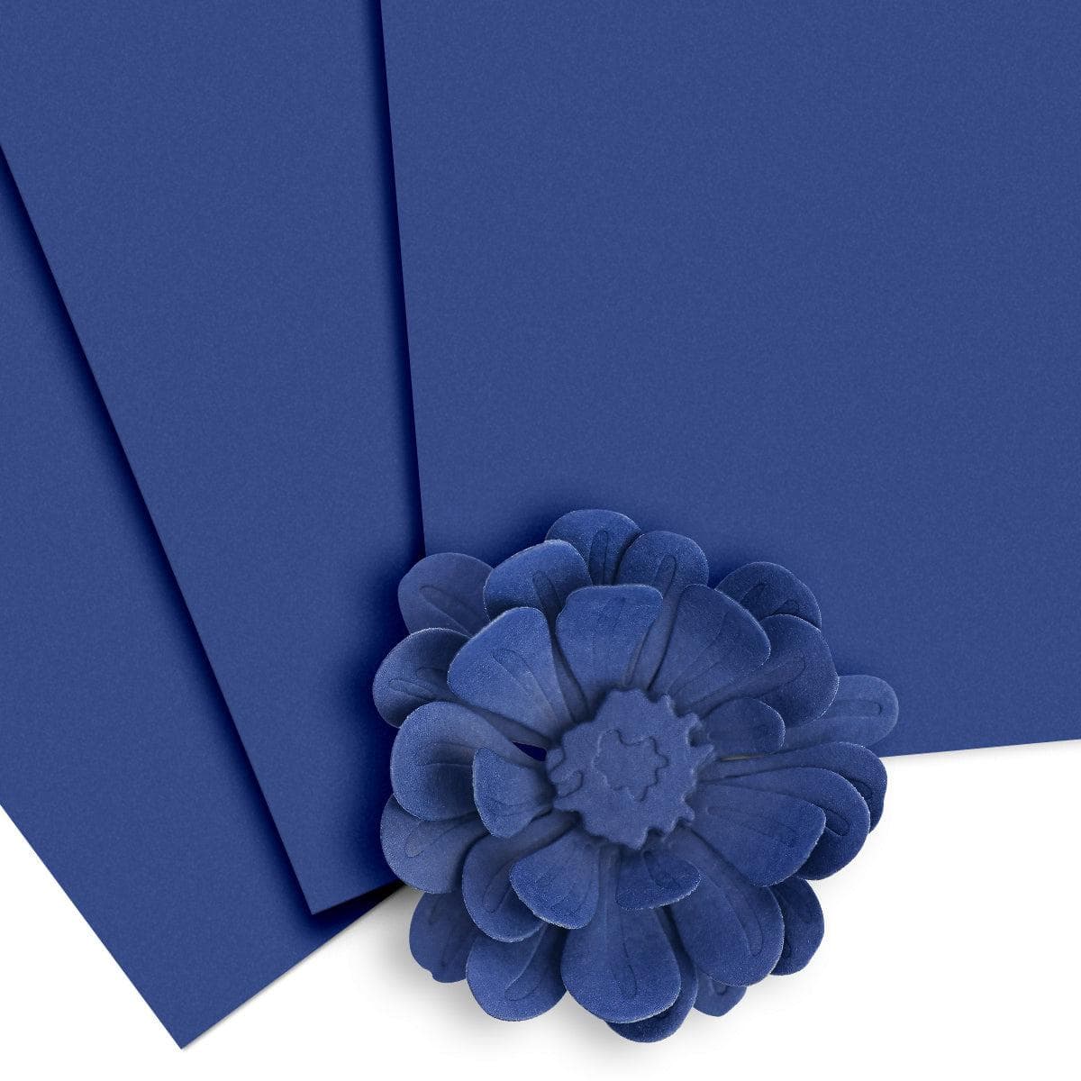 Premium Sapphire Cardstock Paper - 10 Sheets/Set for Scrapbooking, Card Making & DIY Crafts - High-Quality Heavyweight Paper for Invitations, Greeting Cards & Art Projects