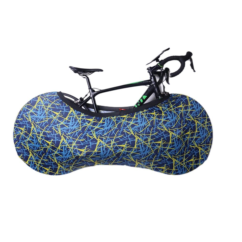 Golifofo Bike Wheel Cover for Storage - Dustproof & Washable Elastic Bicycle Wheel Protector for Adult Bikes - Perfect for Indoor Storage, Garage Protection & Travel Use