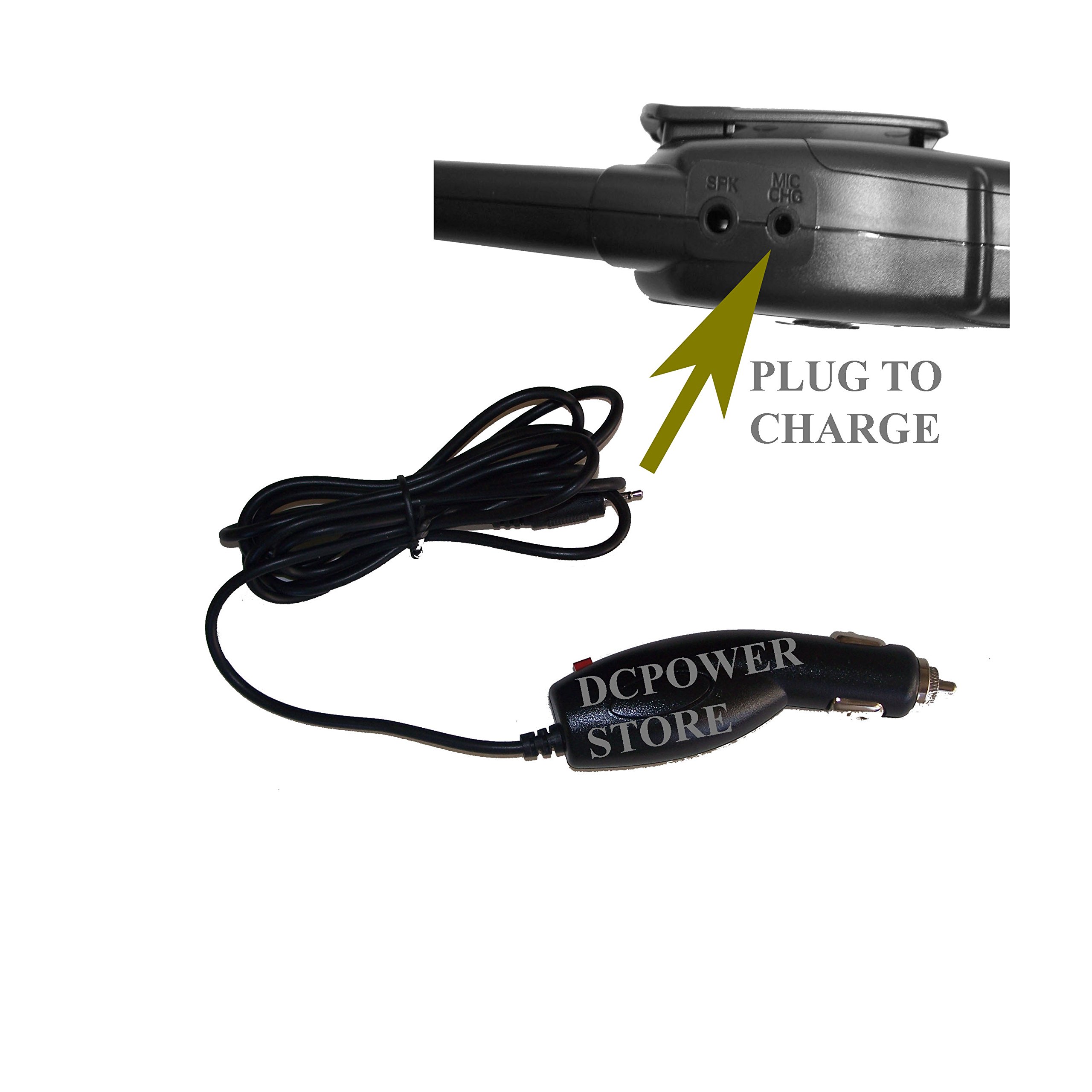Midland X-Tra Talk LXT380/LXT385 Car Charger Replacement for On-the-Go Power