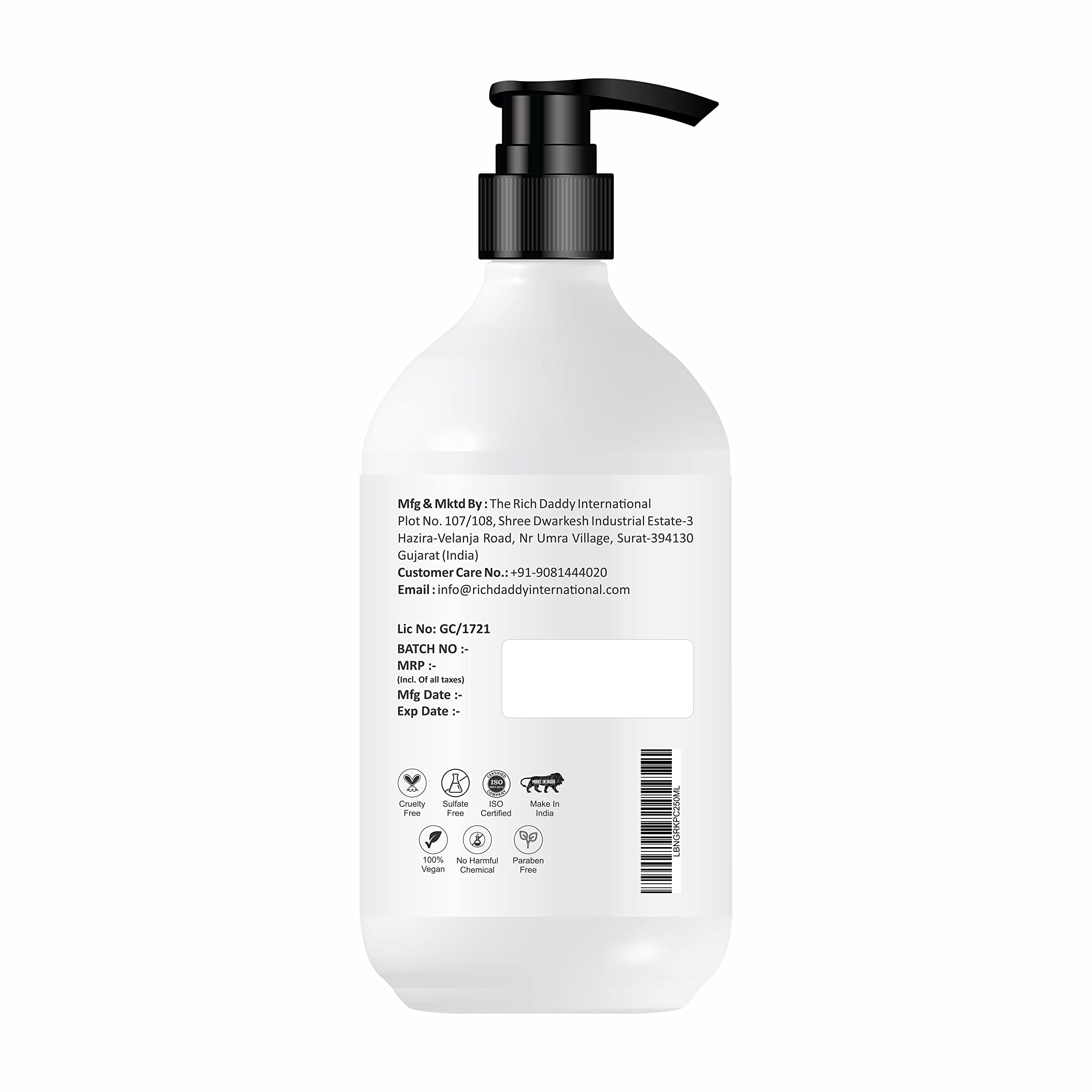 LA'BANGERRY Keratin Protein Conditioner 250ml - Smooth, Shiny Hair Treatment with Keratin for Frizz Control & Deep Nourishment - Hair Care for Men & Women - Perfect for Daily Use & Damaged Hair Repair