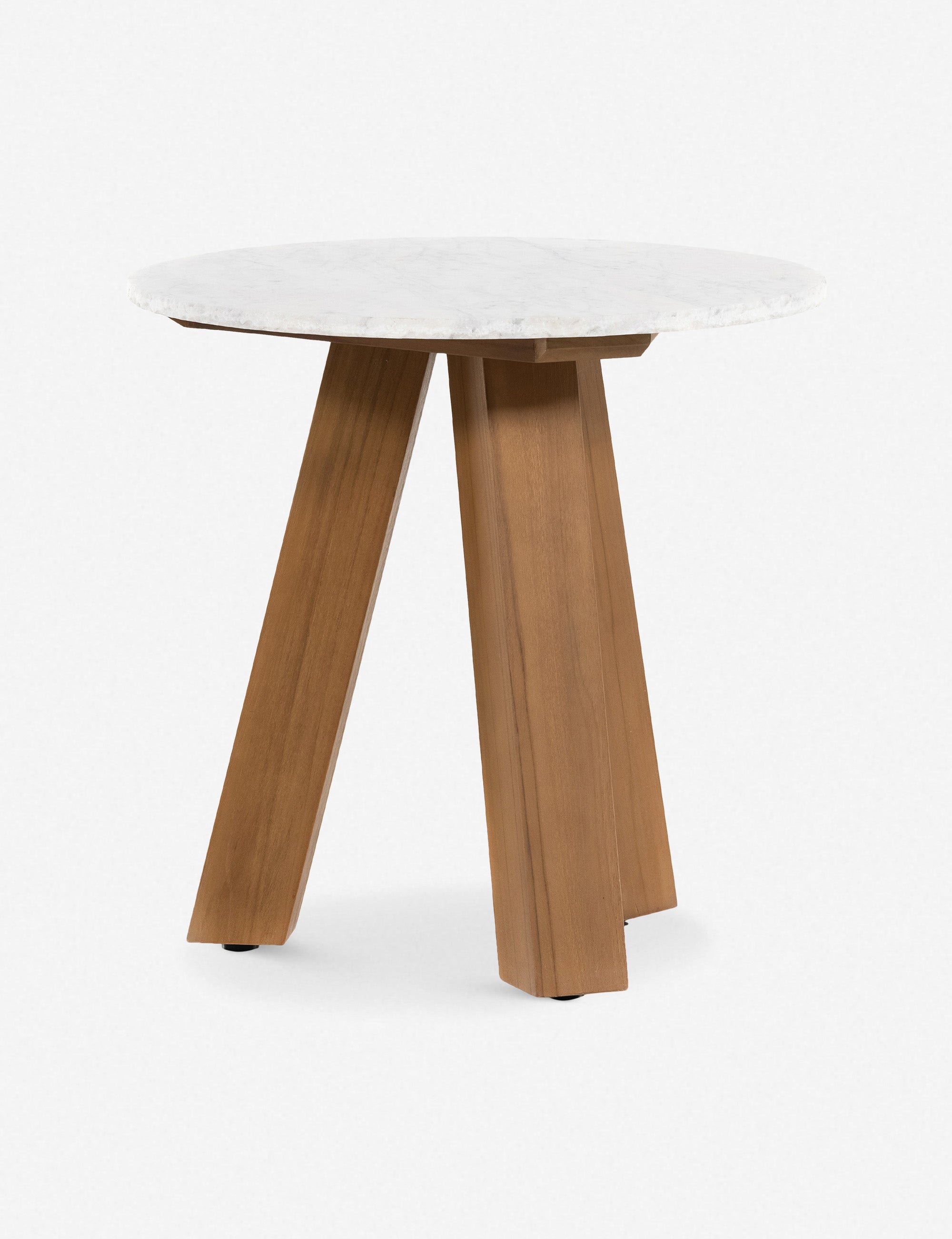 Round Side Table for Indoor & Outdoor Use - Durable & Weather-Resistant Patio, Garden, or Living Room Accent Table