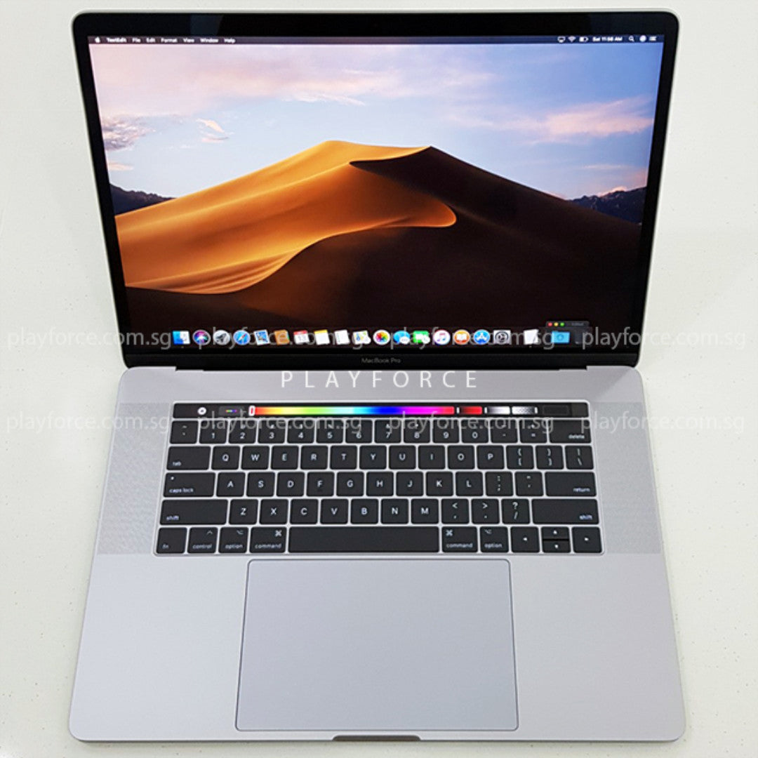 Apple MacBook Pro 15-inch (2017) with Touch Bar - 256GB SSD, Space Gray Laptop for Work, Travel & Creative Professionals