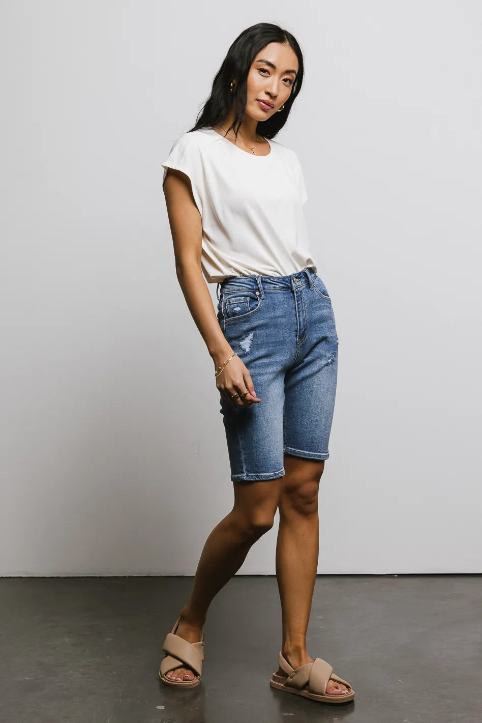 Madison Top in Cream | Women's Casual Blouse | Perfect for Work & Weekend Outfits | FINAL SALE
