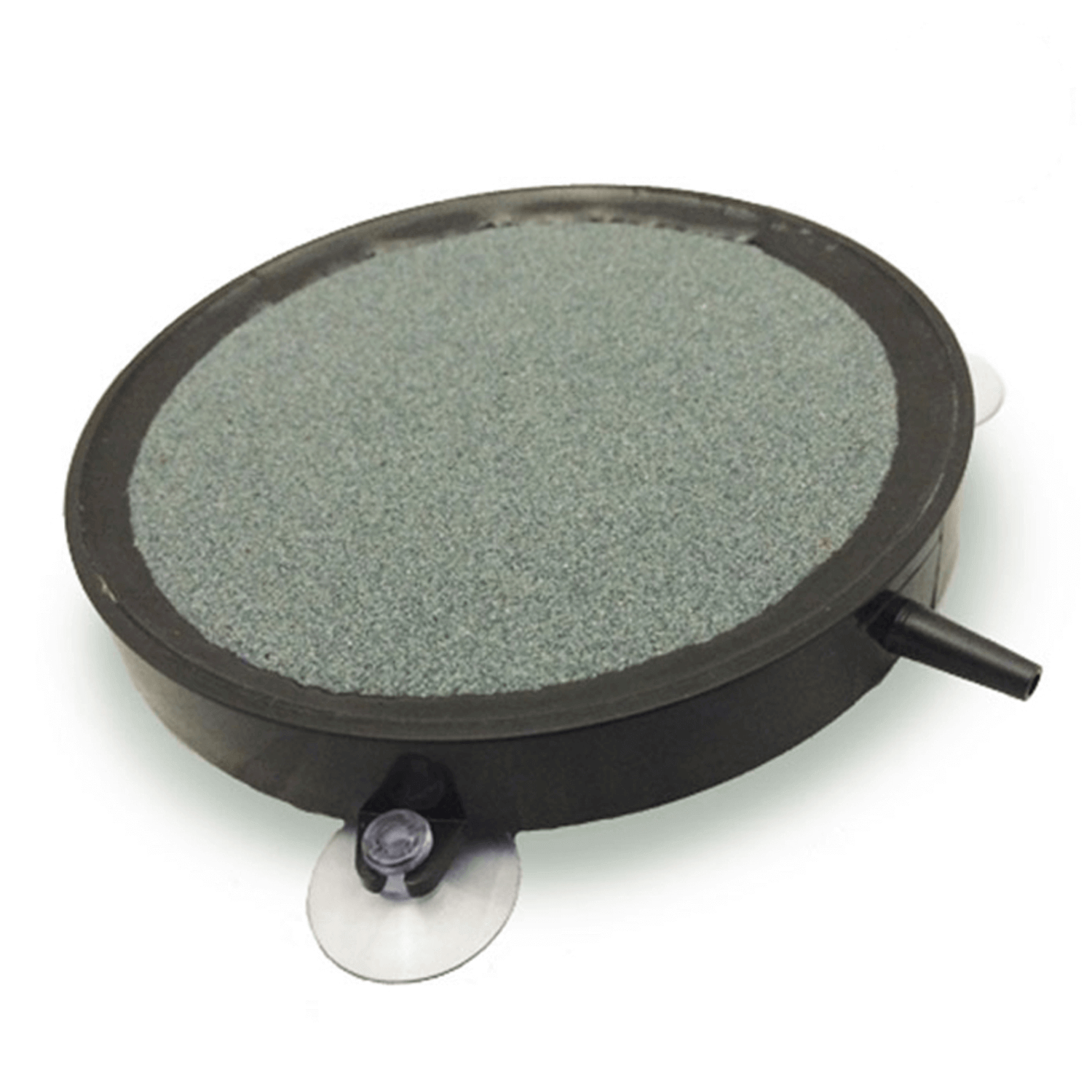Aquavita 4.25 Inch Round Air Stone with Suction Cups for Aquariums, Fish Tanks, Hydroponics & Oxygenation Systems