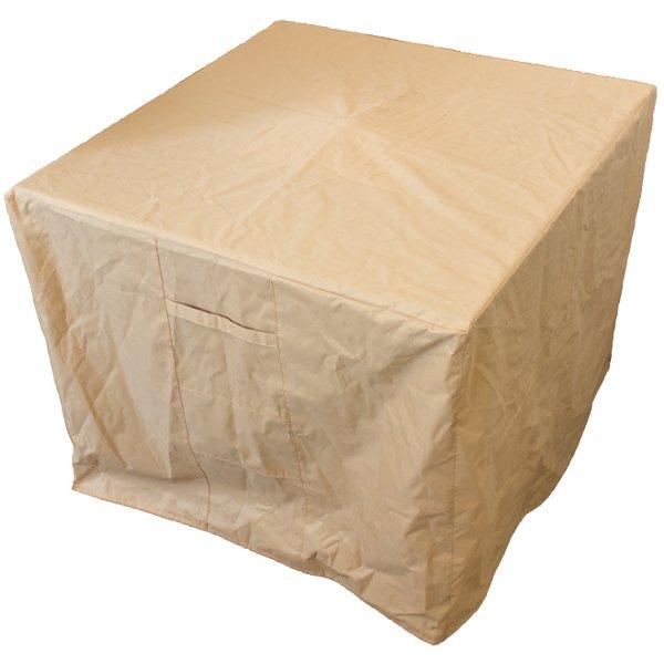 Hiland Heavy Duty Waterproof Propane Fire Pit Cover - Outdoor Patio, Deck, Backyard, Camping Protection for All Weather Conditions
