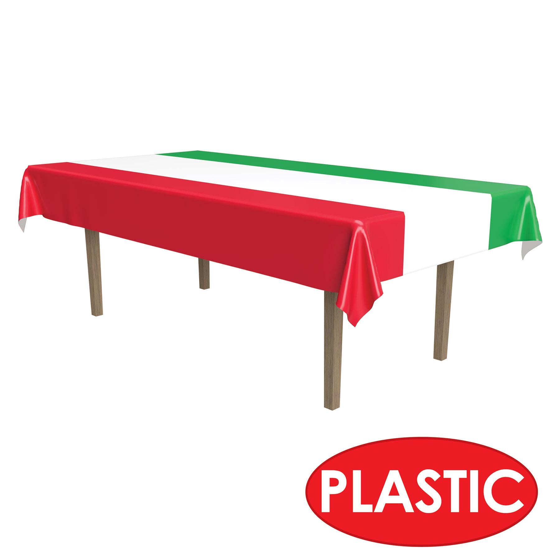 12 Pack Beistle Fiesta International Table Covers - Colorful Party Tablecloths for Cinco de Mayo, Birthday & Holiday Celebrations