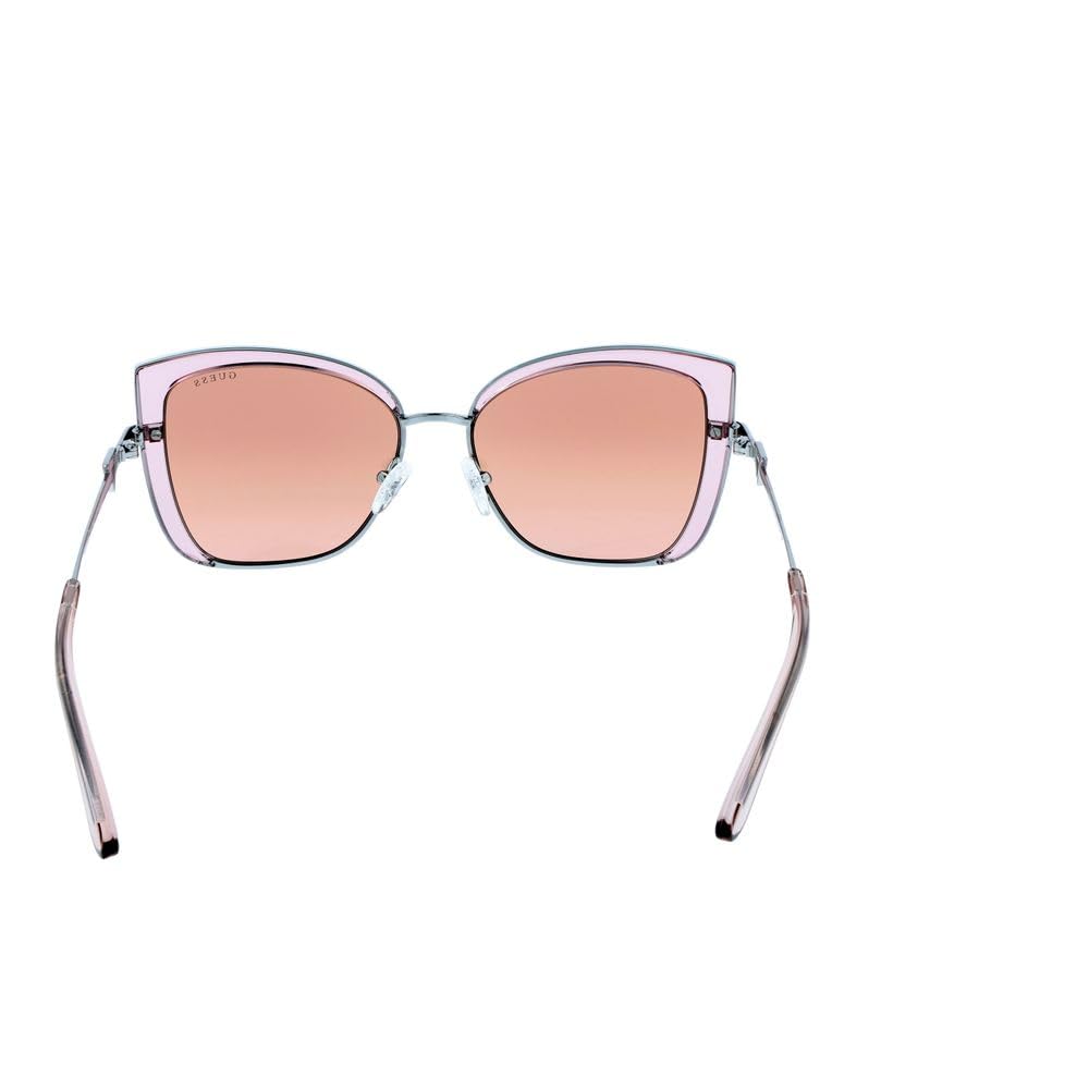 GUESS Women's Tinted Cat-Eye Sunglasses UV Protection - Stylish Retro Fashion Shades for Beach, Driving & Outdoor Activities