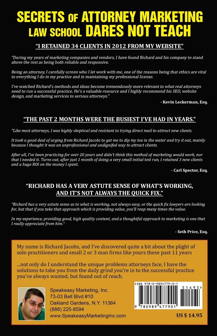Attorney Marketing Strategies Law School Doesn't Teach - Legal Practice Growth Tips for Lawyers & Law Firms | Boost Client Acquisition & Online Visibility