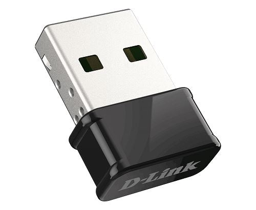 D-Link DWA-181 AC1300 MU-MIMO Nano USB WiFi Adapter - High-Speed Wireless Internet for Laptops & PCs - Perfect for Gaming, Streaming & Remote Work
