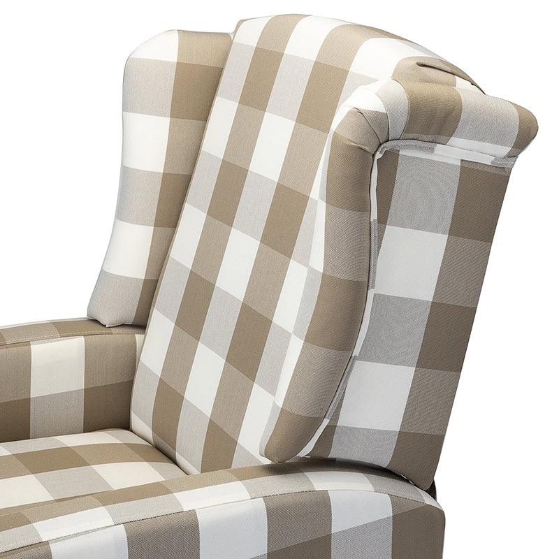 Lilith Upholstered Recliner Chair - Adjustable Backrest & Footrest, Ergonomic Living Room Reclining Chair for Relaxing, Reading & Watching TV