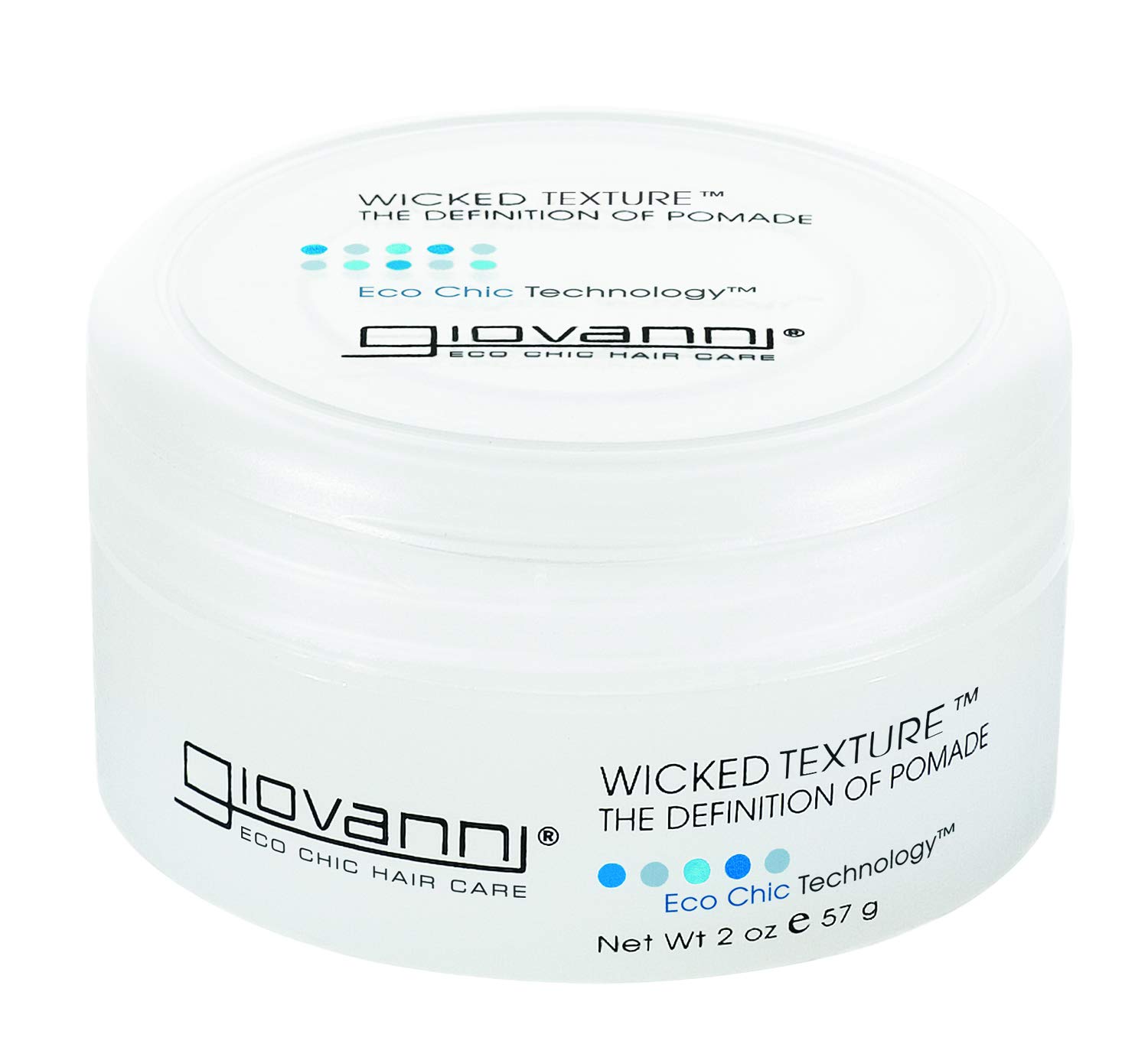GIOVANNI Wicked Texture Pomade - Water-Based Styling Hair Wax for Men & Women | Defines, Shapes & Smooths Hair | Easy Wash Out | Vegan, Paraben-Free, Color Safe Formula | 2 Oz | Perfect for Everyday Styling, Special Occasions & Professional Looks