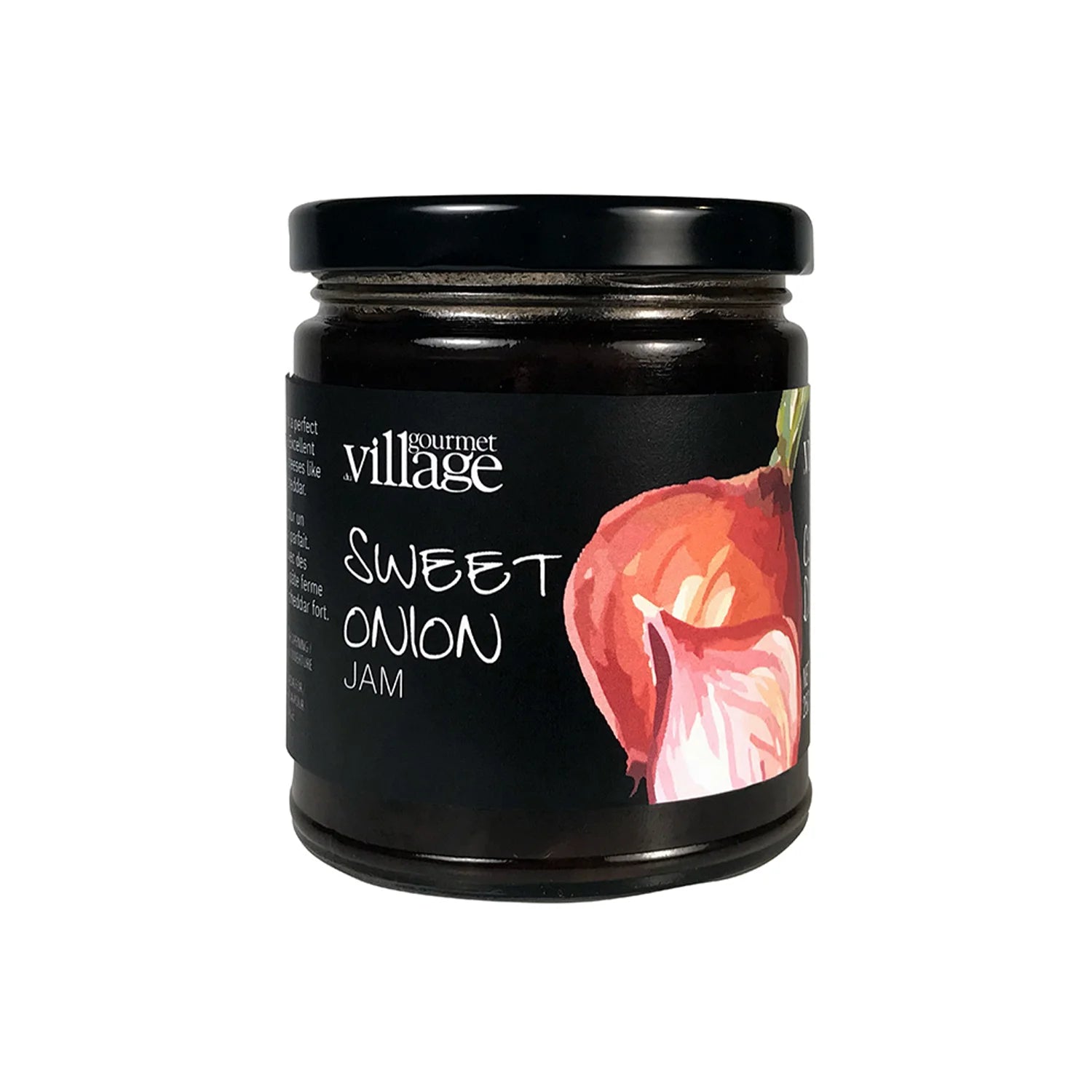 Gourmet Du Village Sweet Onion Jam - Premium Cheese Topping for Charcuterie Boards, Burgers & Sandwiches | Artisan Condiment Gift