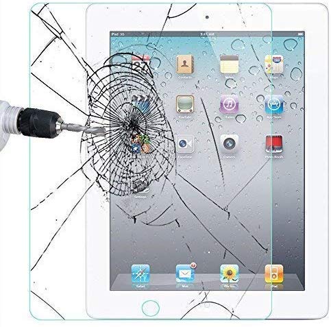 3 Pack Tempered Glass Screen Protector for iPad 9.7 Inch & iPad Air 1/2 - 9H Hardness, Anti-Scratch, Bubble-Free - Perfect for Home, Office, and Travel Protection