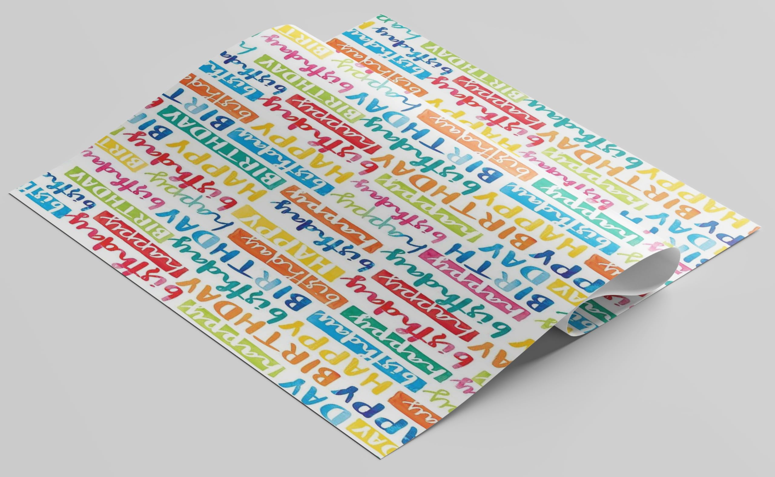 Accuprints Premium Gift Wrapping Paper - 25 Sheets Pack | 20x30 Inch Large Size | Birthday, Christmas & Party Gift Wrap | Perfect for Presents, DIY Crafts & Holiday Decorations