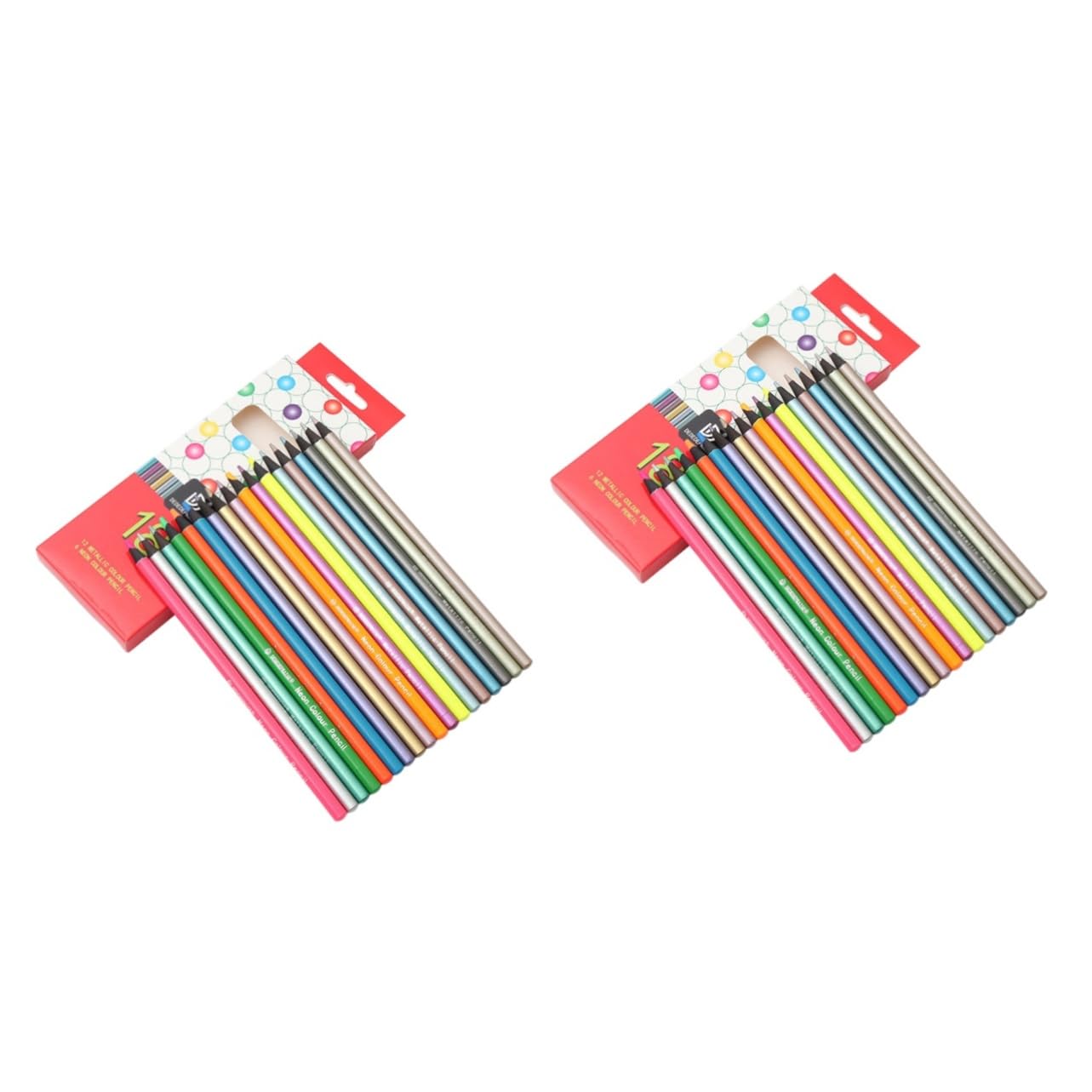 SEWACC 36-Pack Neon Colored Pencils Set - Vibrant Basswood Drawing Pencils for Kids, Artists & Adult Coloring Books - Perfect for School Projects, Sketching & DIY Crafts
